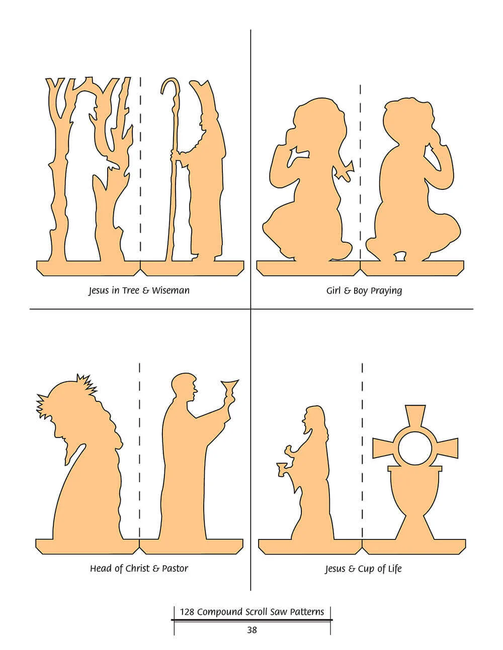 128 Compound Scroll Saw Patterns - Image 3