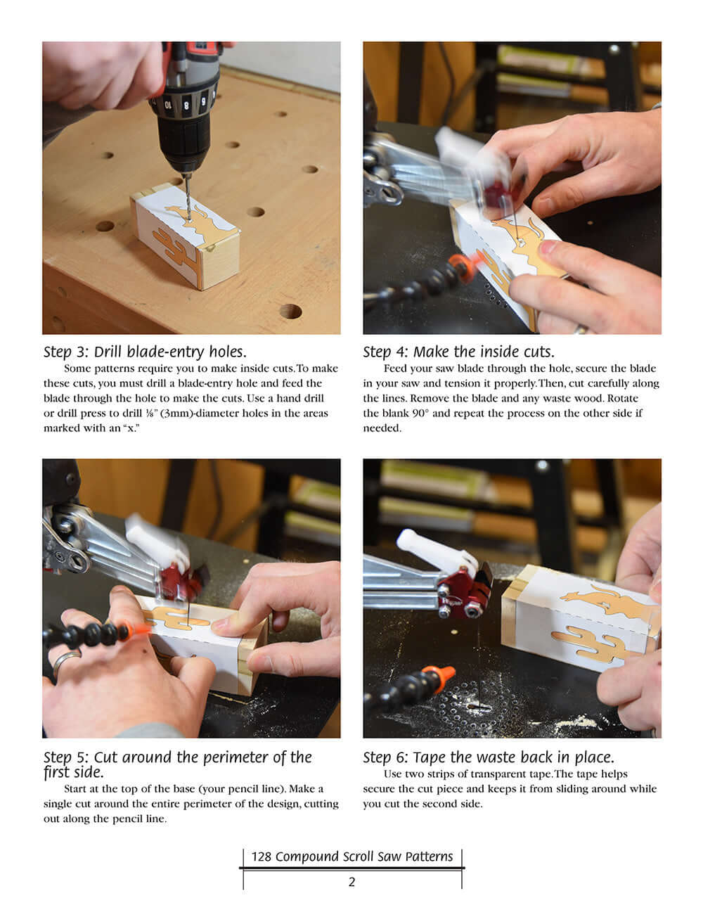 128 Compound Scroll Saw Patterns - Image 5