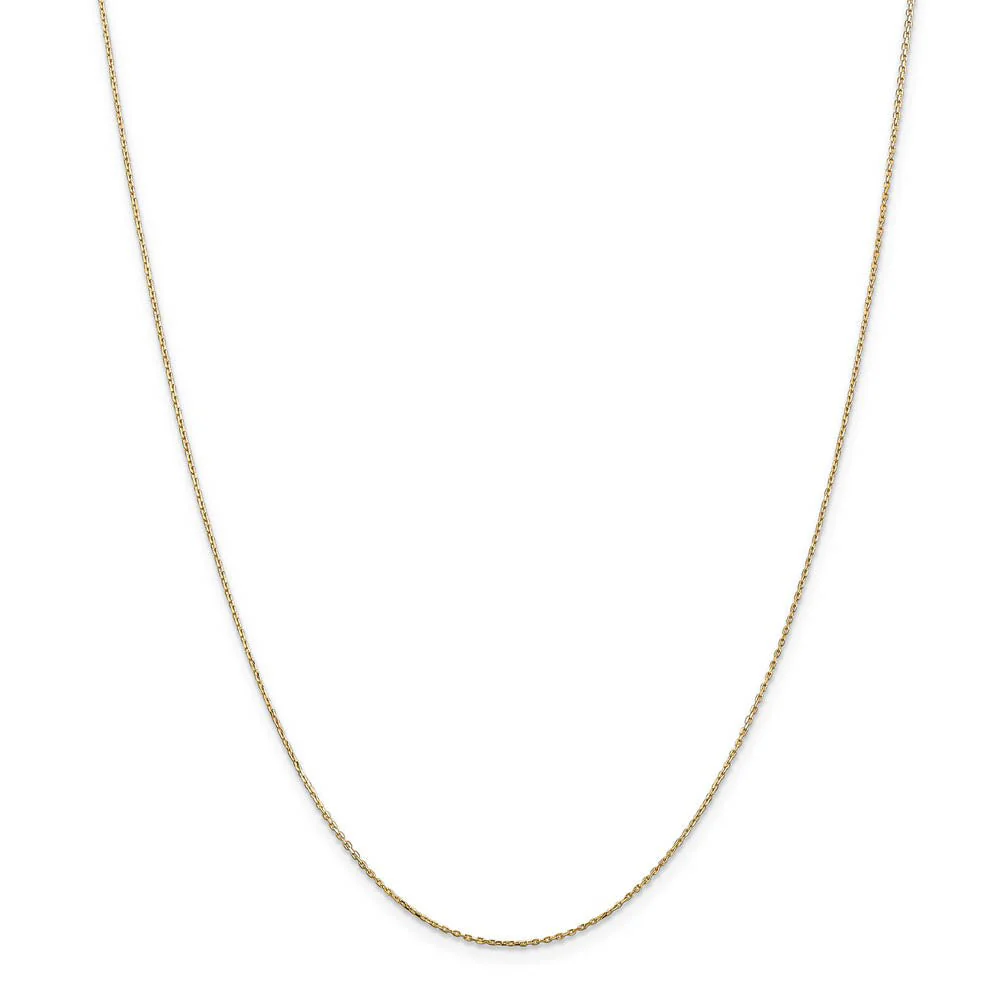14k Yellow Gold Polished Bulldog Necklace - Image 3