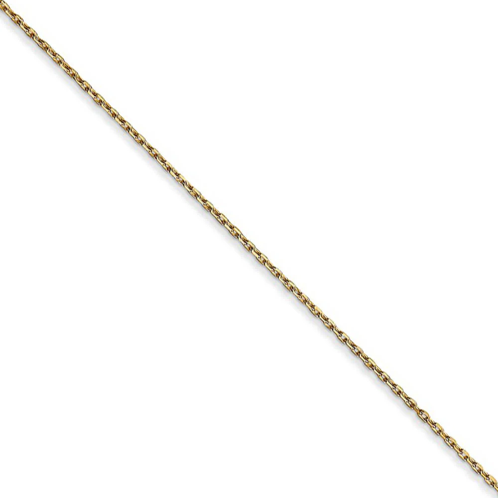 14k Yellow Gold Polished Whimsical Dog Necklace - Image 2