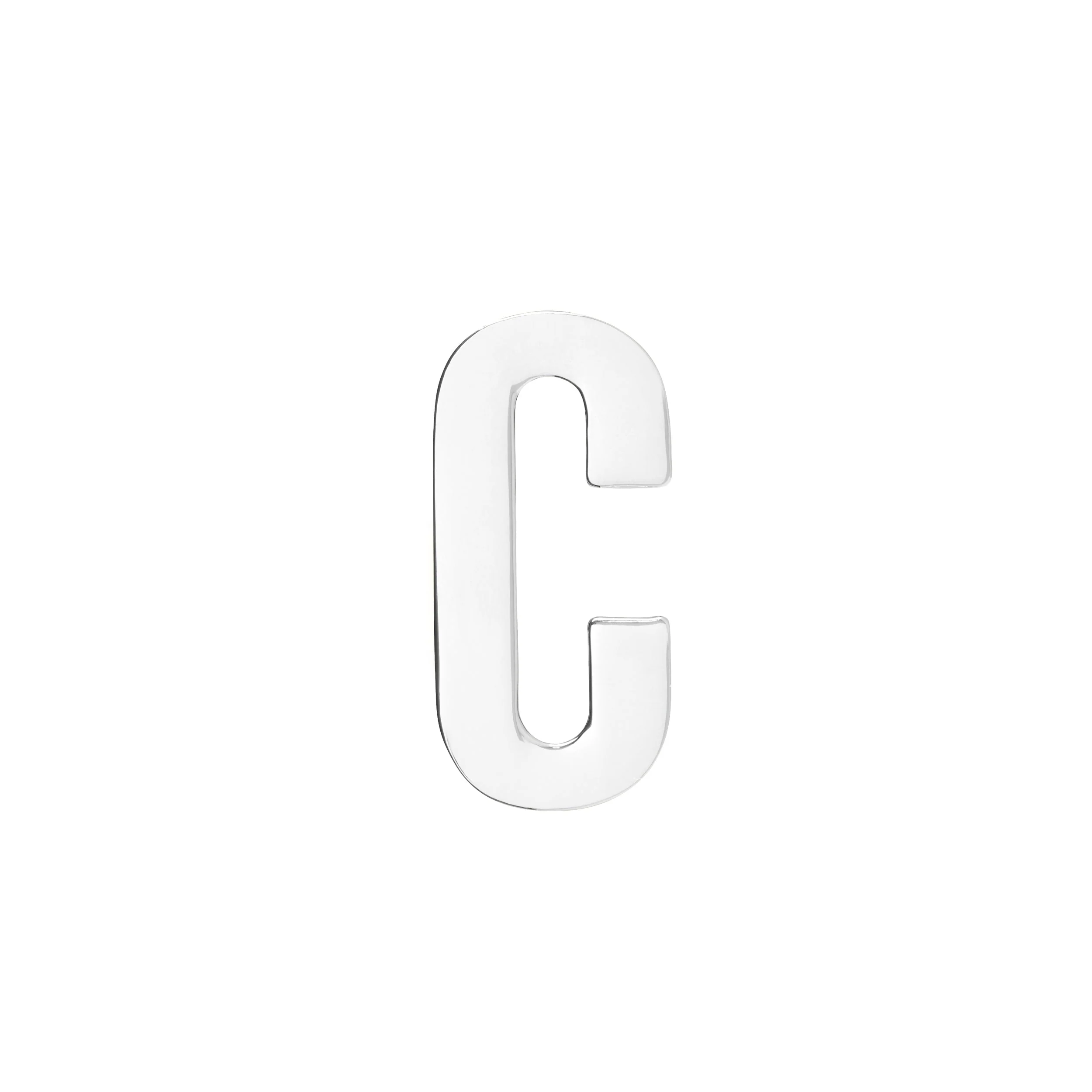 18MM CONFESSION LETTERS SILVER - Image 5