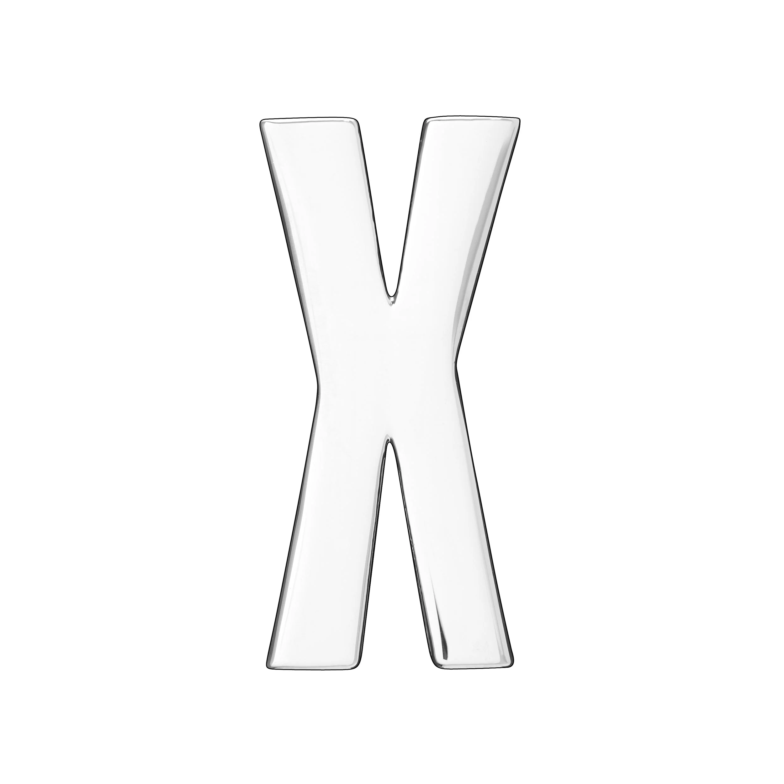 30MM CONFESSION LETTERS SILVER - Image 26