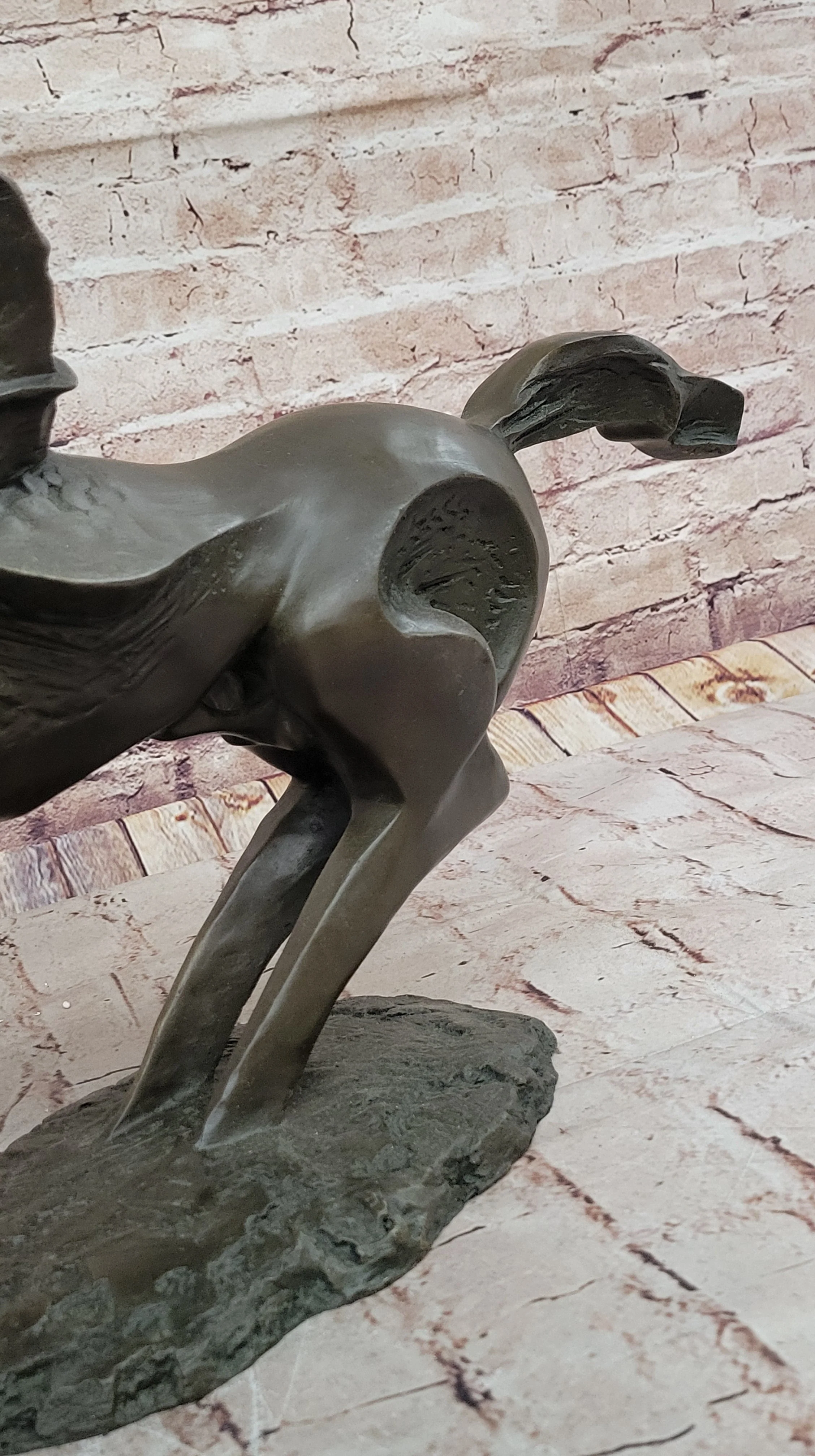 Abstract Bronze Stallion; Modern Equine Sculpture for Contemporary Décor - Image 9
