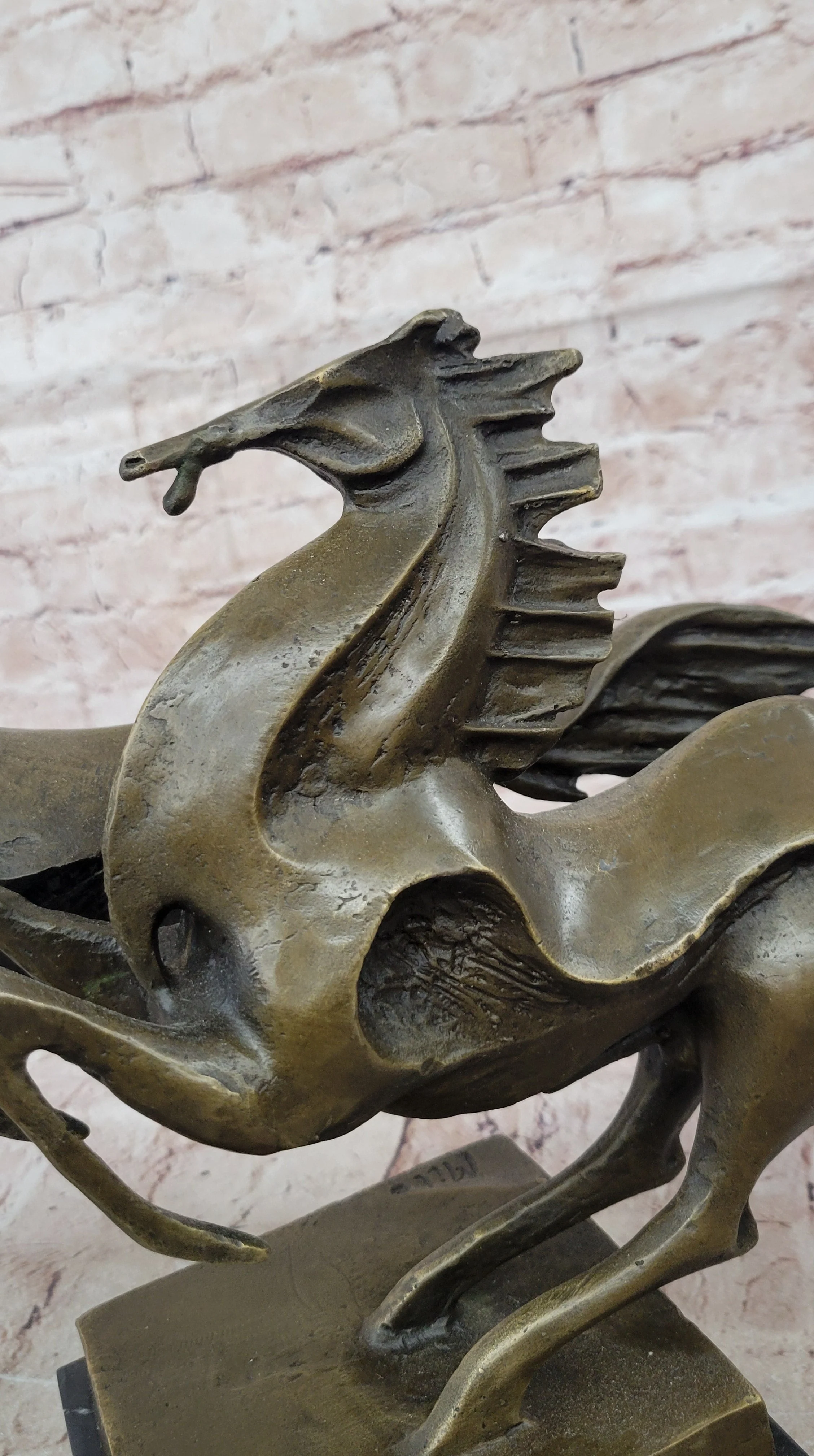 Abstract Galloping Horses Bronze Sculpture Original Equine Art Signed by Milo - Image 8