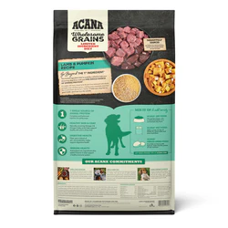 Acana Adult Wholesome Grains Lamb and Pumpkin (4lb) - Image 2
