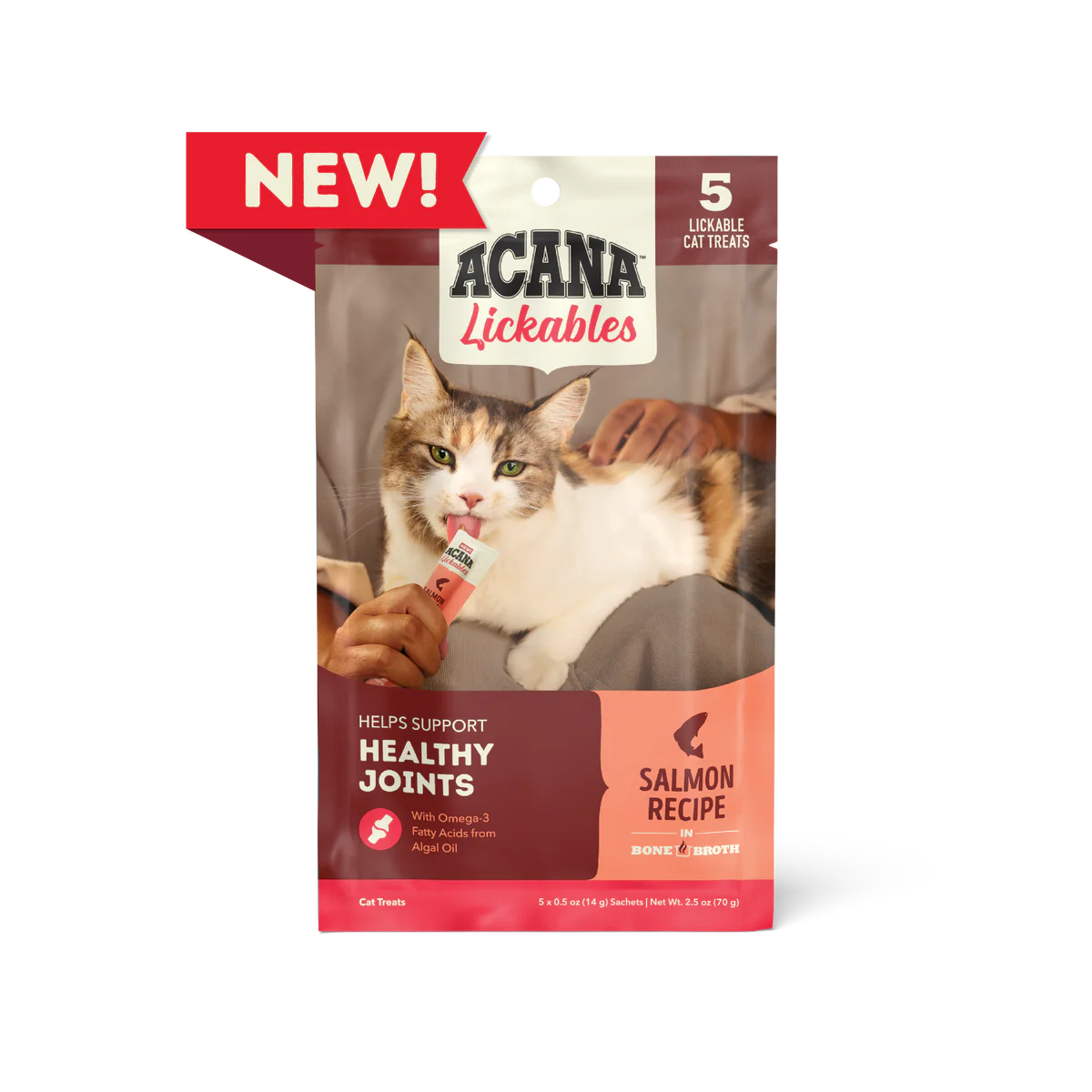Acana Lickables Salmon Cat Treats (2.5oz)