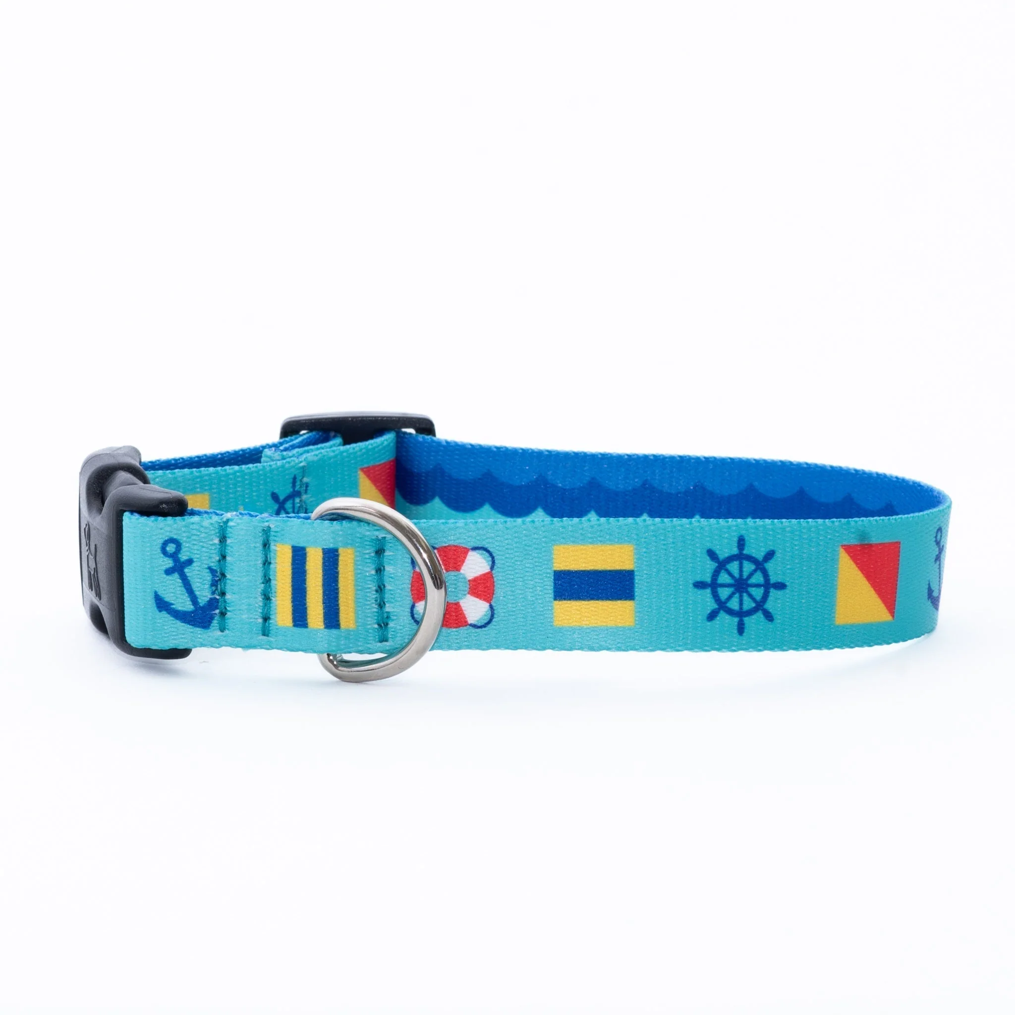 Up Country Ahoy Printed Made in USA Dog Collar