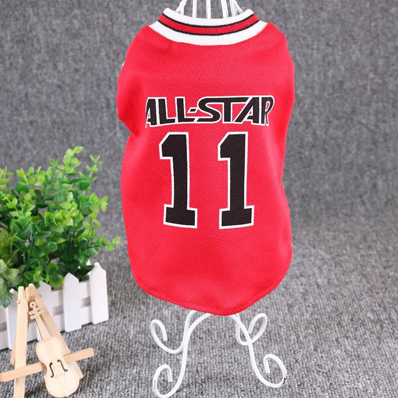 All-Star Number 11 Pet Jersey - Image 10