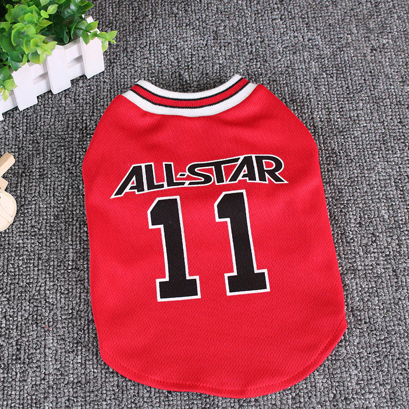 All-Star Number 11 Pet Jersey - Image 9