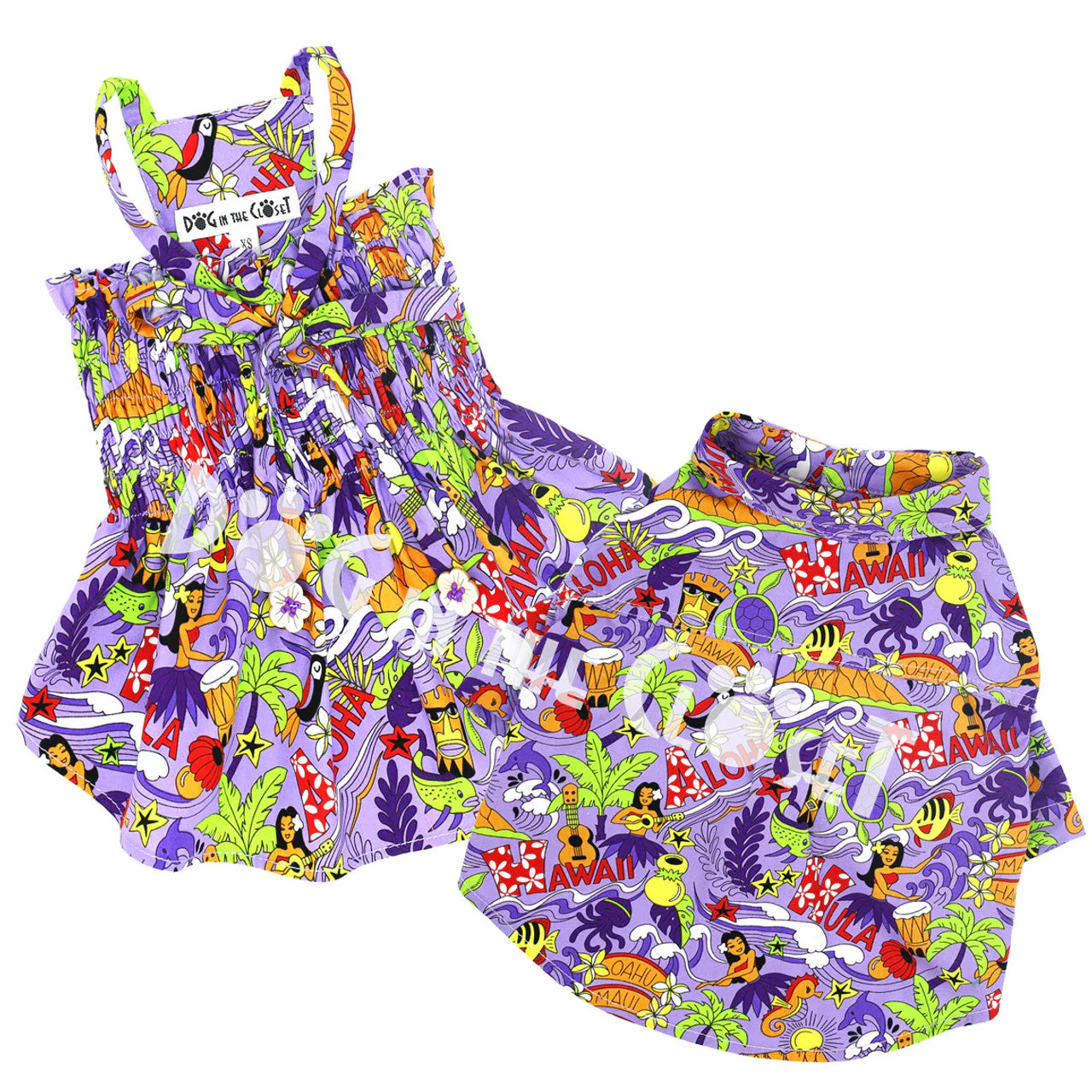 Aloha Purple Hawaiian Shirt - Image 3