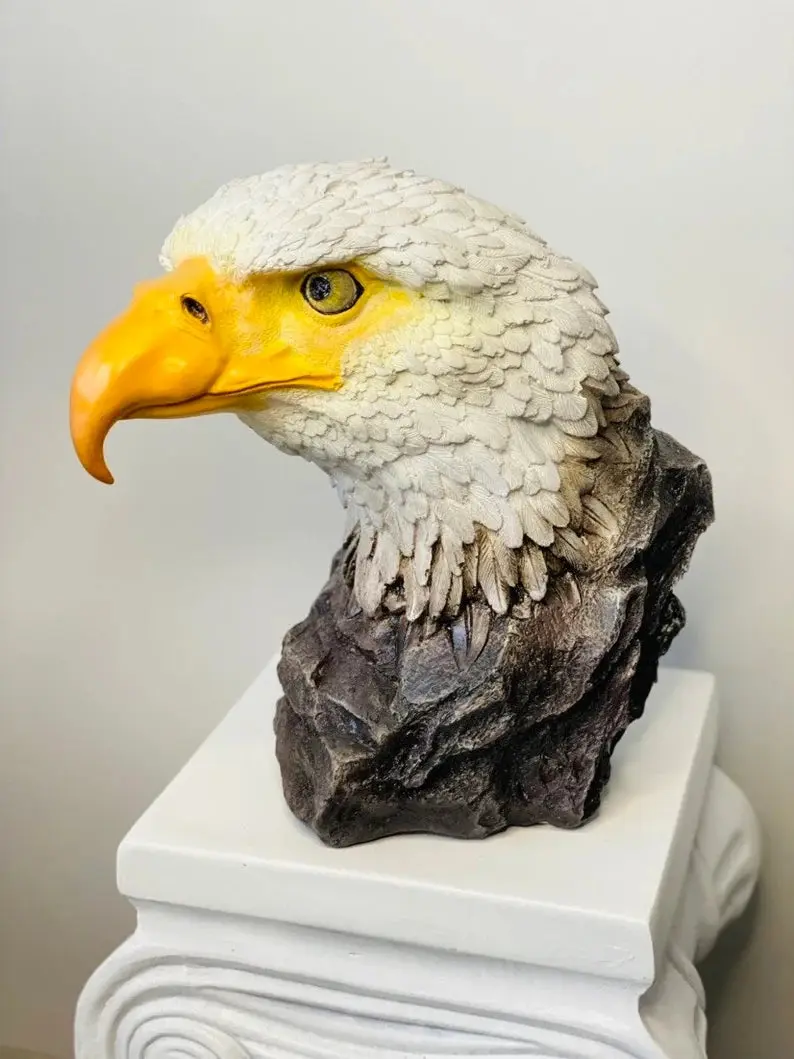 American Bald Eagle Statue - Image 3