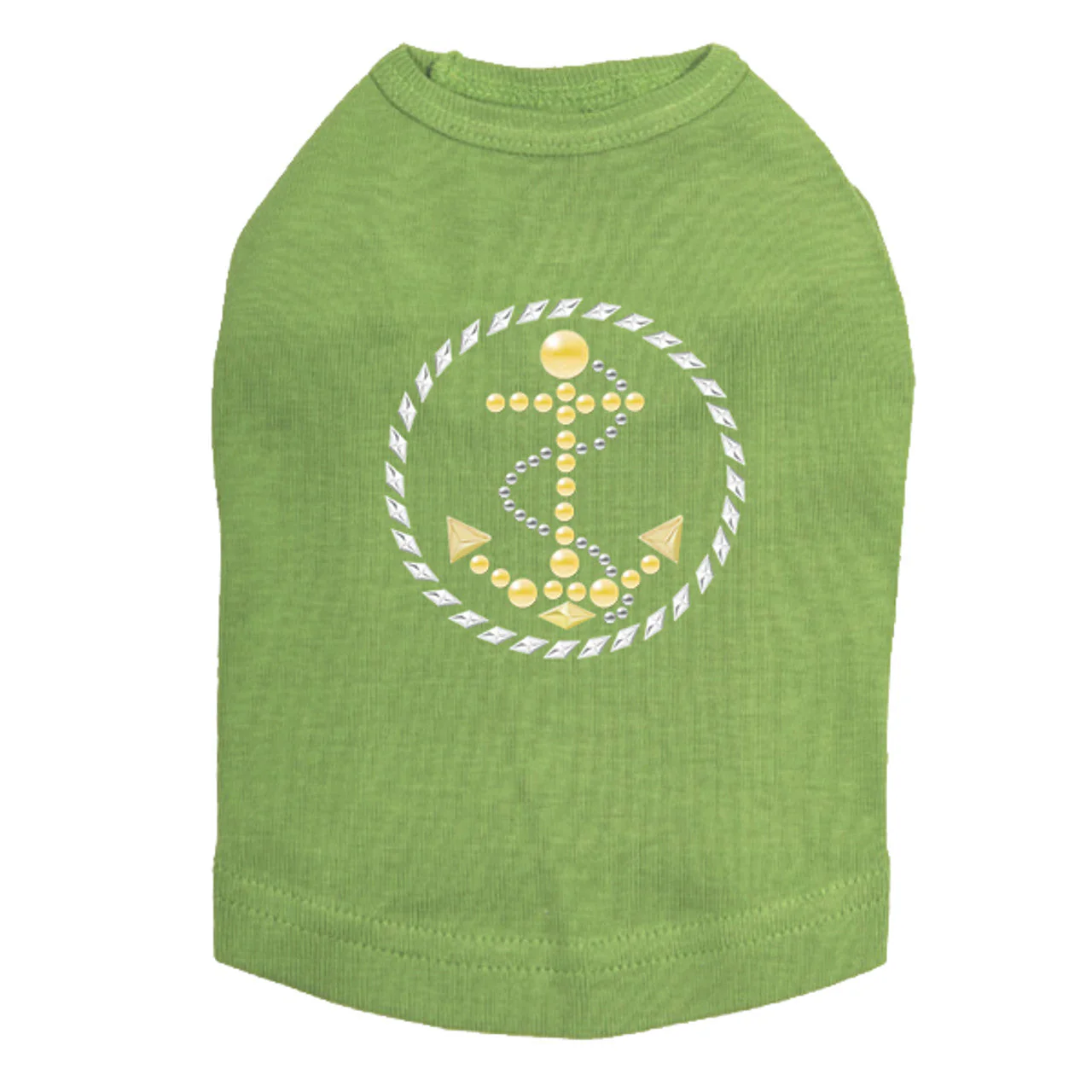 Anchor Circle (Nailhead) - Dog Tank - Image 10