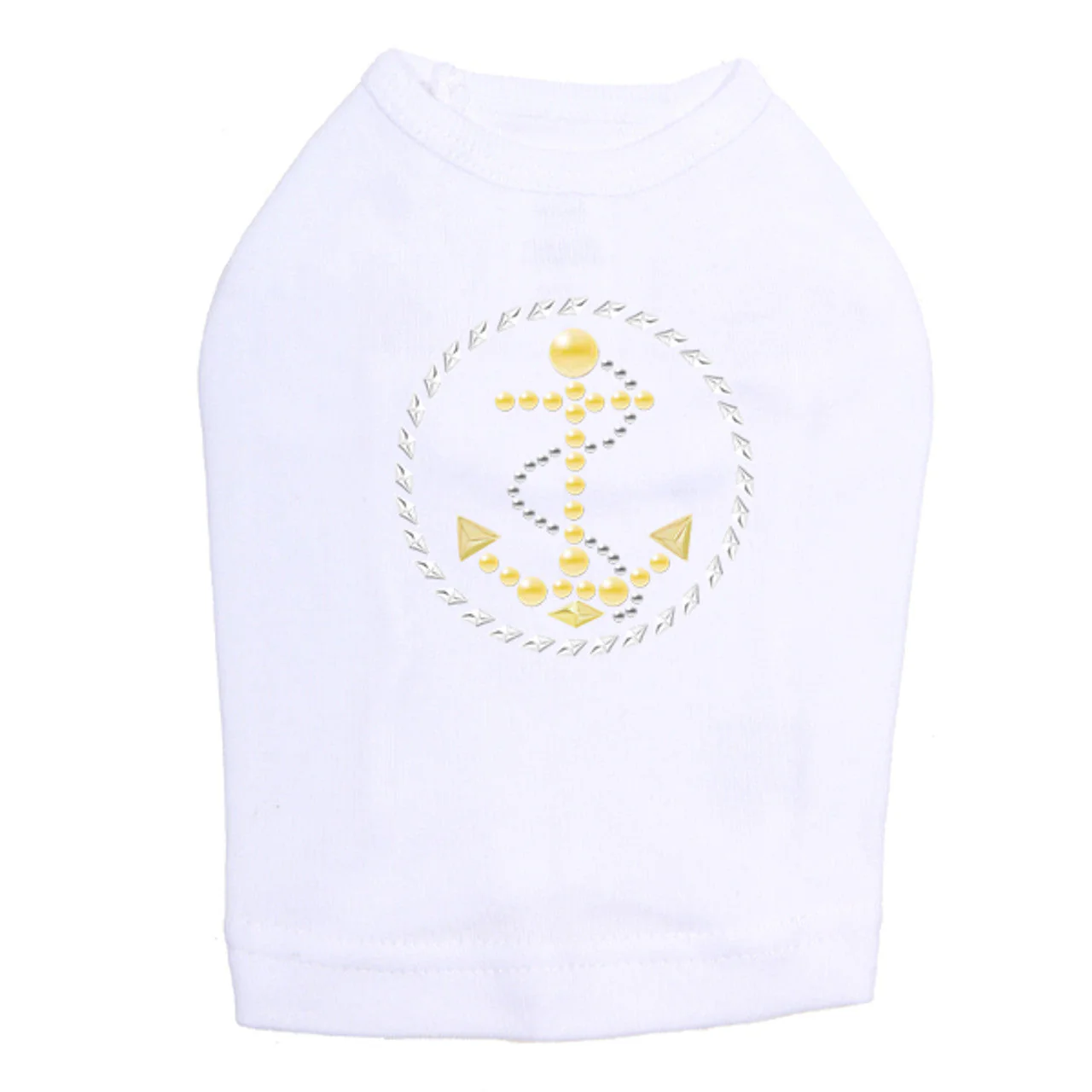 Anchor Circle (Nailhead) - Dog Tank - Image 8