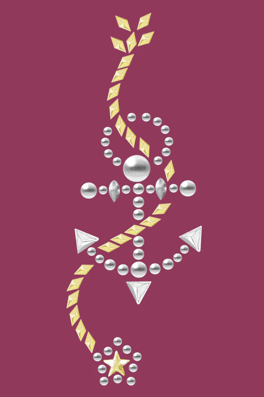 Anchor with Rope (Nailhead)  - Bandanna - Image 15