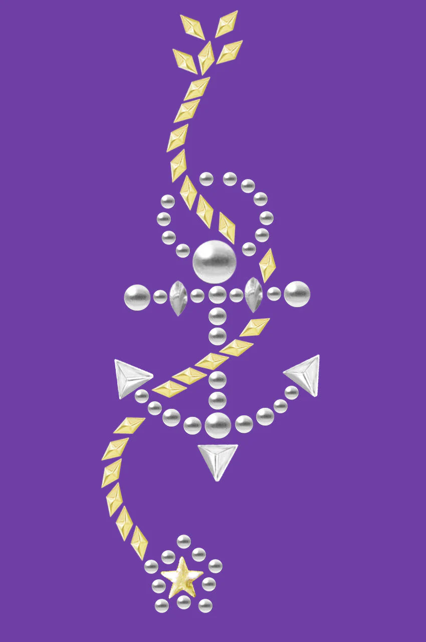 Anchor with Rope (Nailhead)  - Bandanna - Image 8