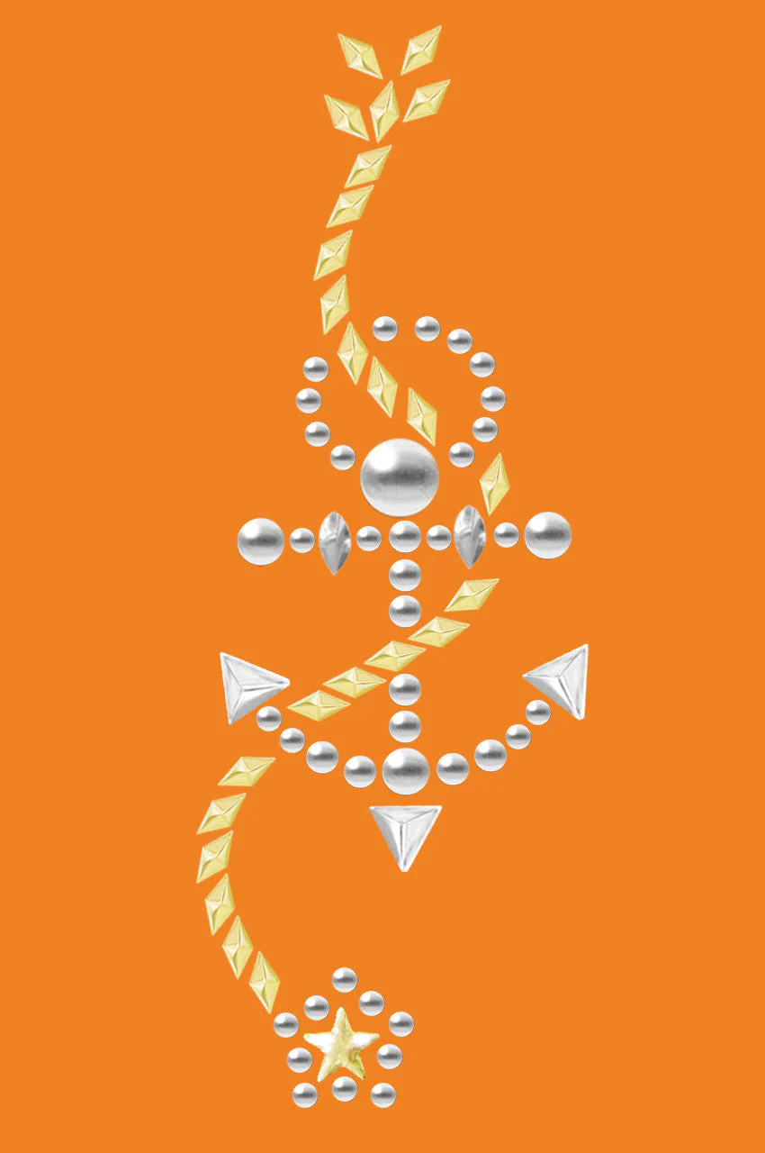 Anchor with Rope (Nailhead)  - Bandanna - Image 9