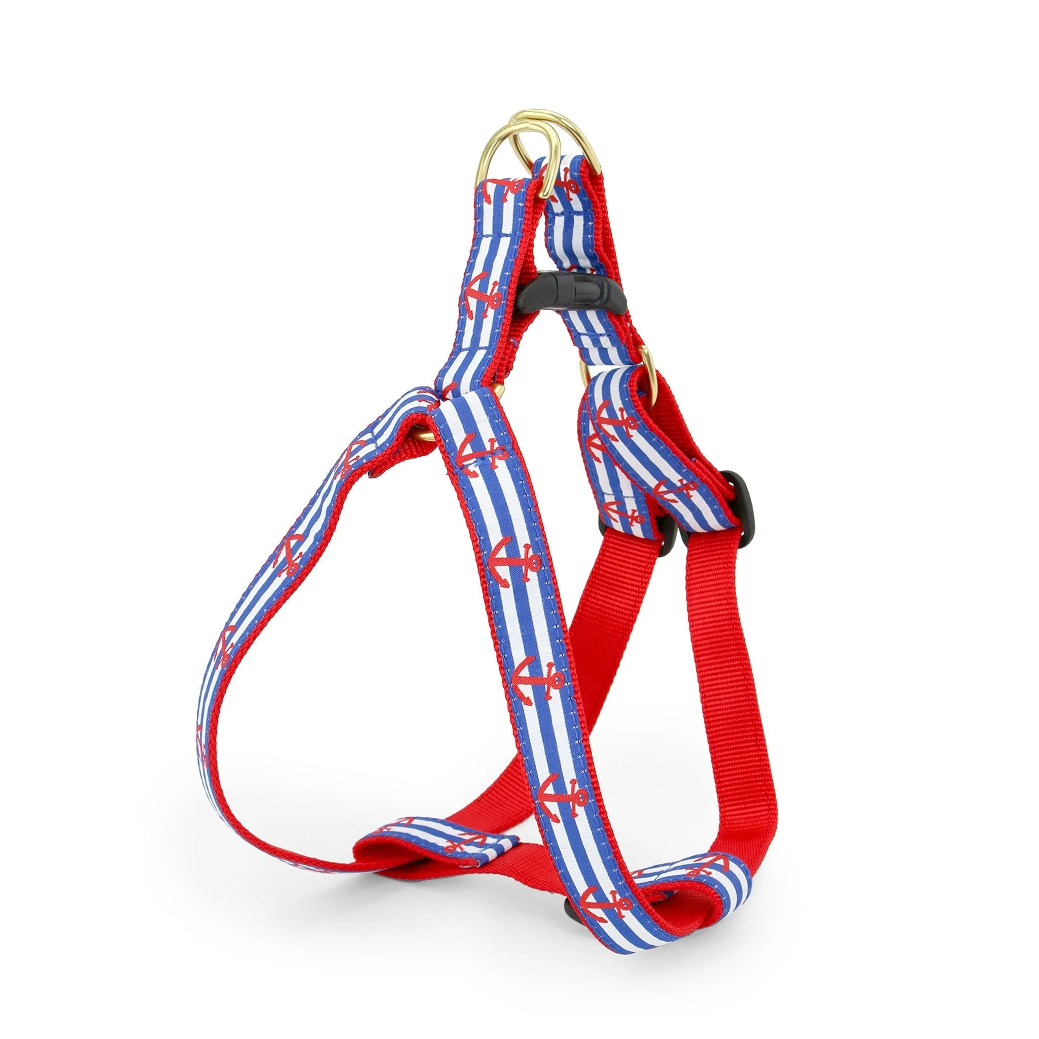 Up Country Anchors Aweigh Dog Cast Brass Dog Harness