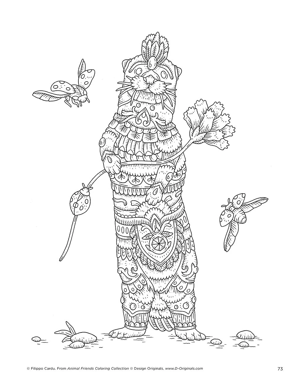 Animal Friends (Filippo Cardu Coloring Collection) - Image 3