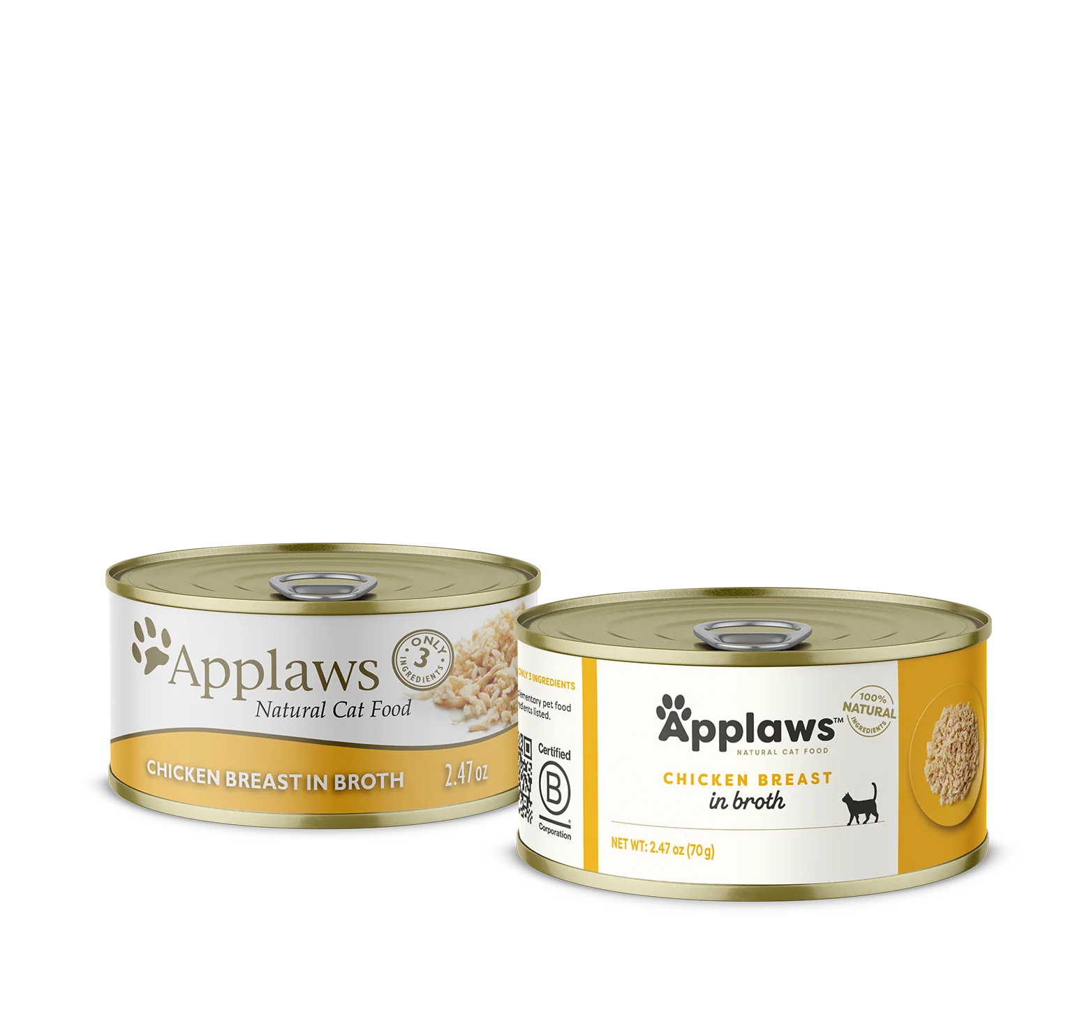 Applaws Adult Chicken Breast in Broth Wet Cat Food (2.47oz)