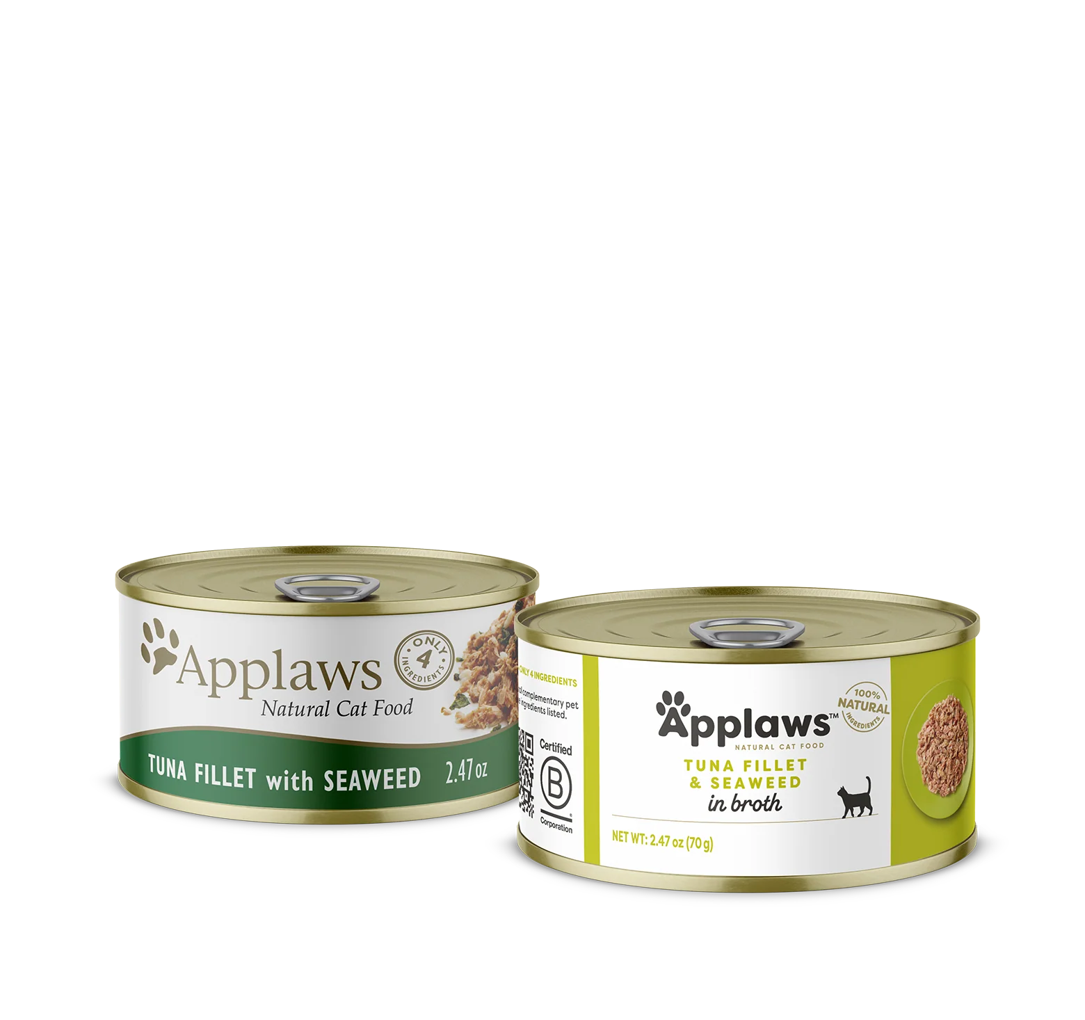 Applaws Adult Tuna and Seaweed Wet Cat Food (2.47oz)