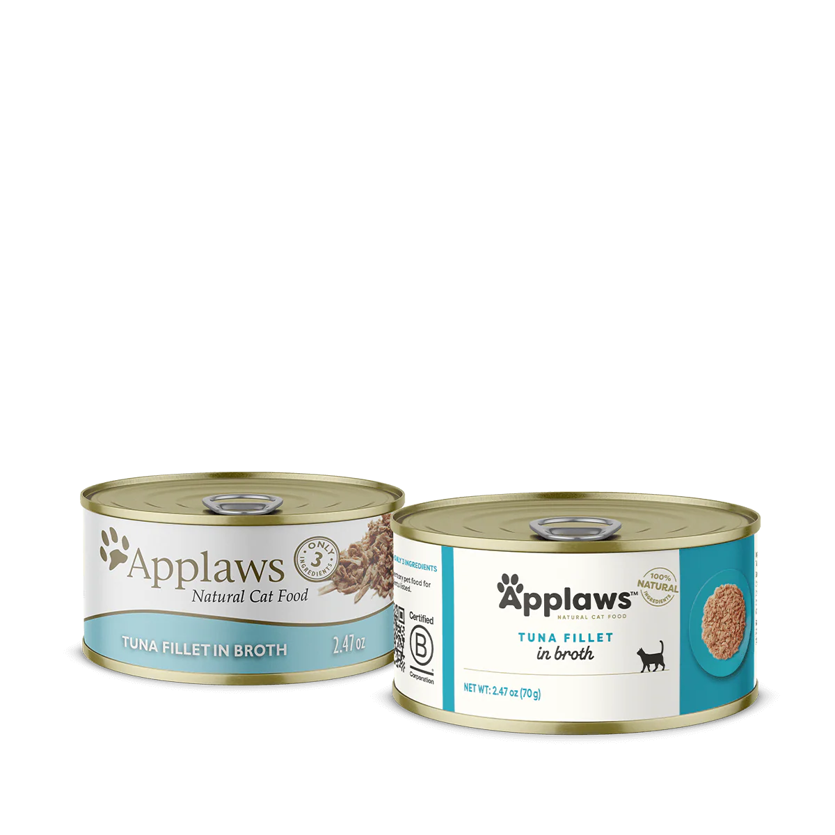 Applaws Adult Tuna Fillet in Broth Wet Cat Food (2.47oz)