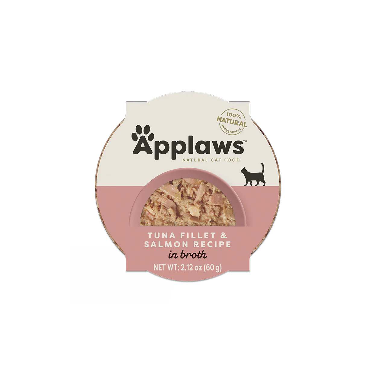 Applaws Tuna Fillet & Salmon In Broth Wet Cat (2.12oz)