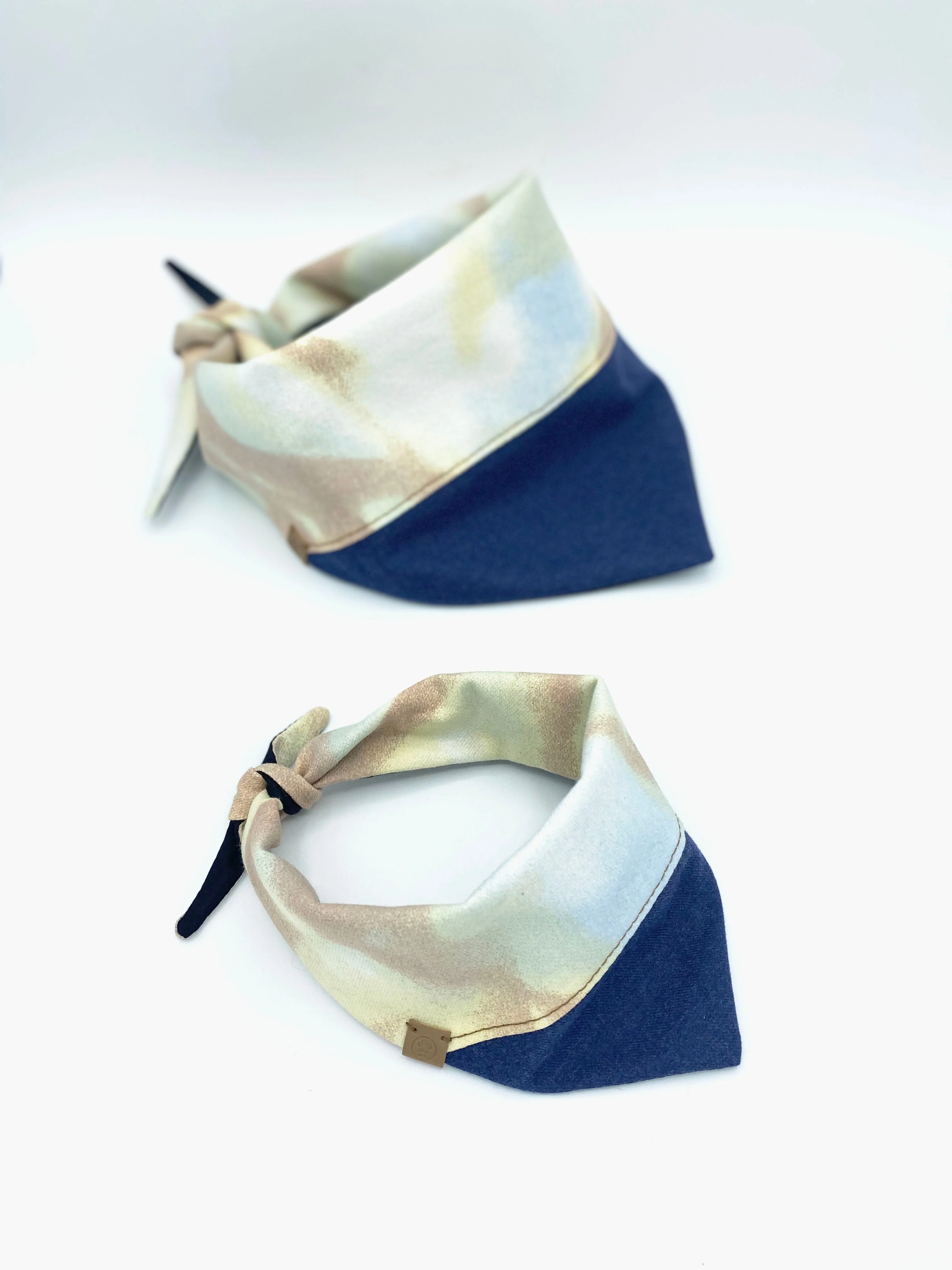 BESPOKE PAWS 'Aspen' Reversible Pet - Cotton Adjustable Comfort Breathable BANDANA