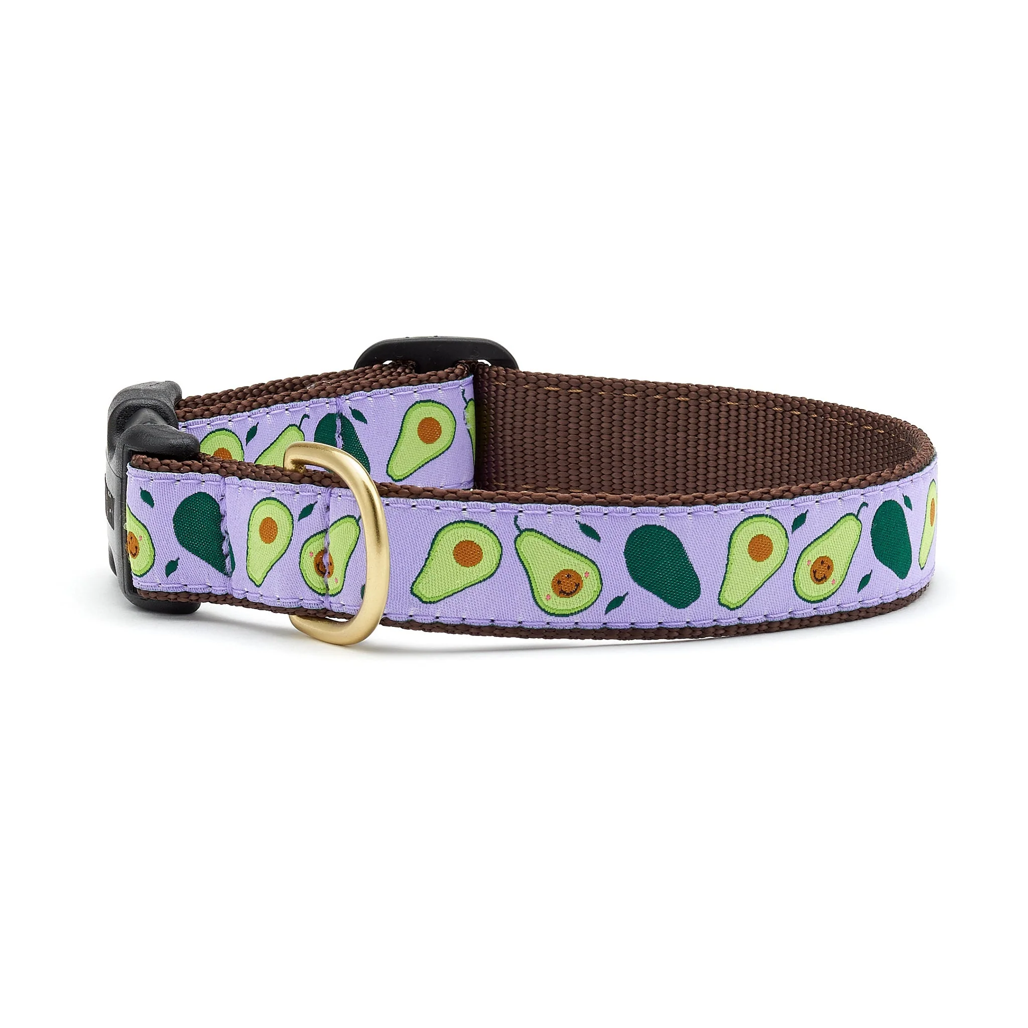 Up Country Avocado Cast Brass Dog Collar