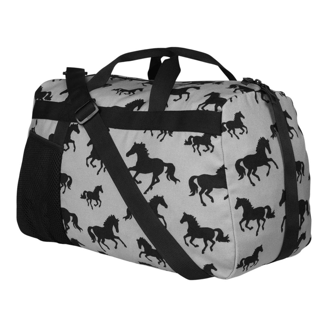 AWST Intl Lila Silhouette Horse Duffle - Image 2