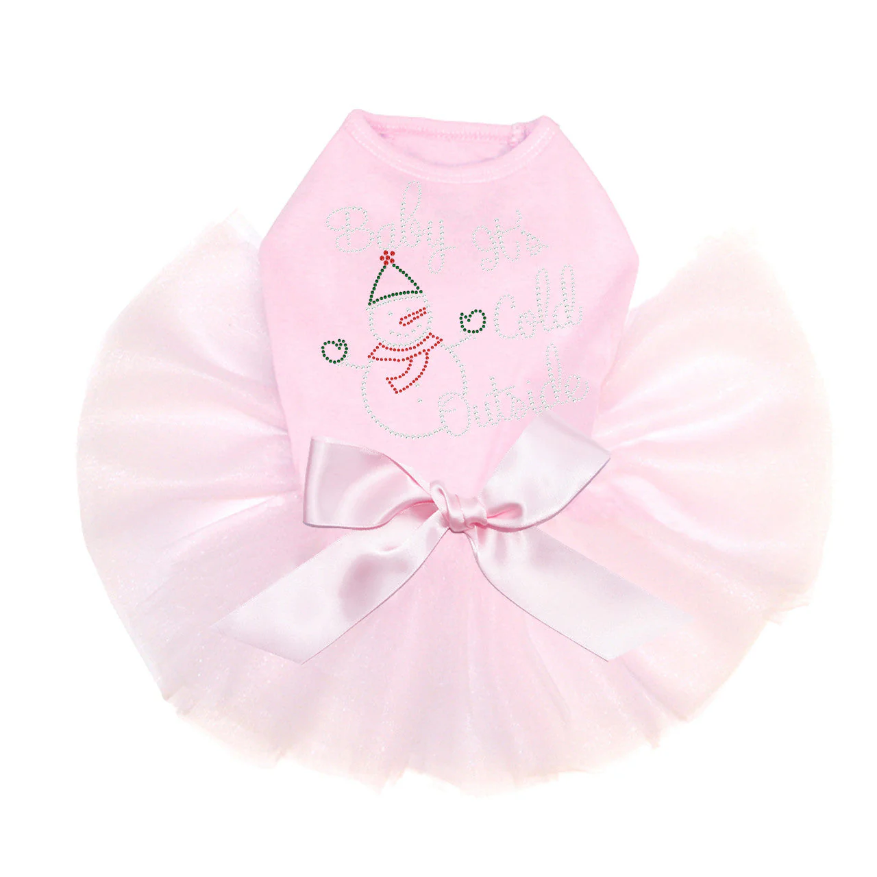 Baby It's Cold Outside Snowman - Dog Custom Tutu - Image 3