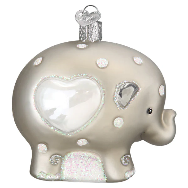 Babys 1st Elephant Ornament - Image 4