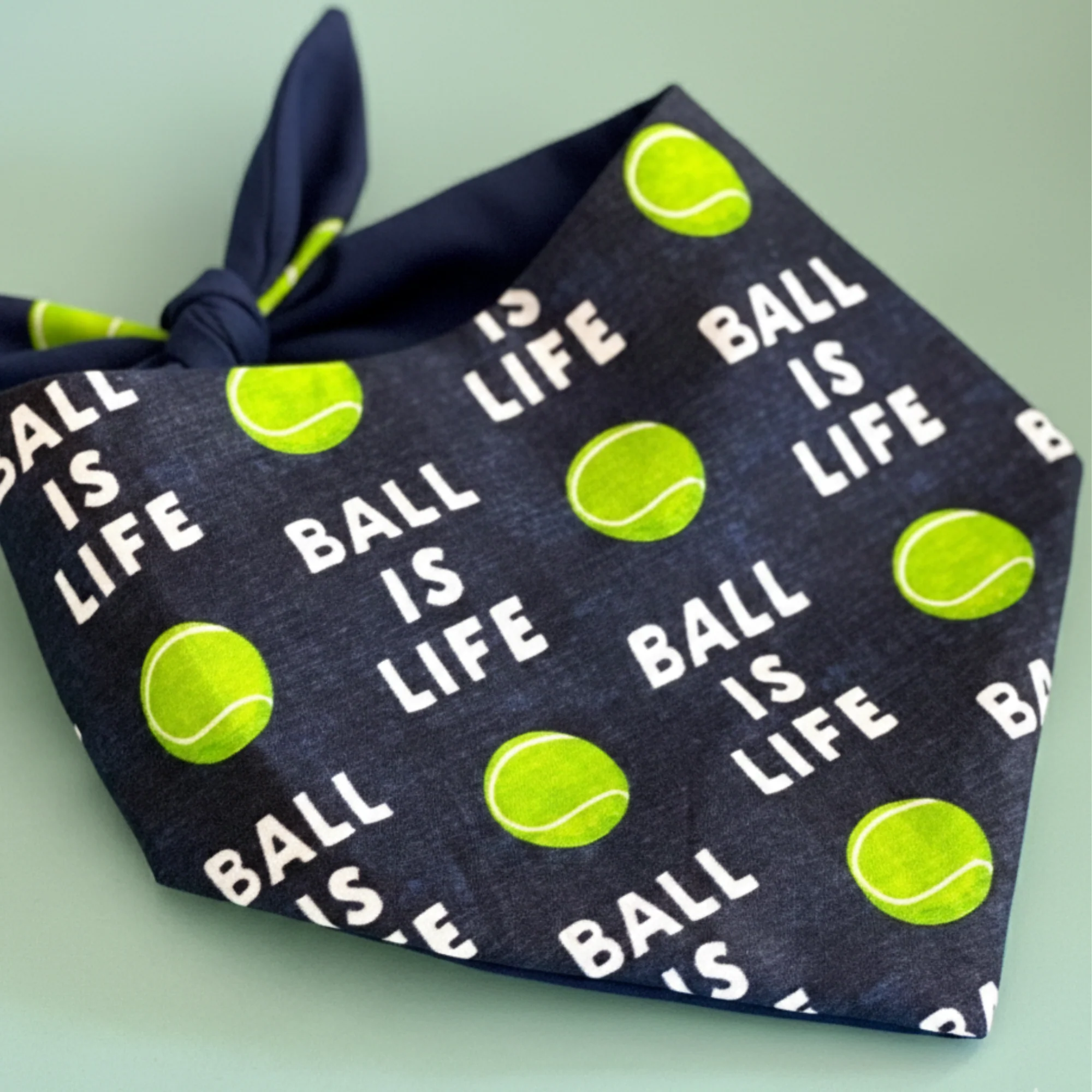 Ball Is Life Dog Bandana Best Seller - Image 3