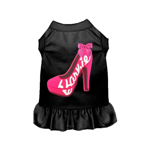 Bark 5th Ave., LLC Cotton Dog Dress - Black/XS