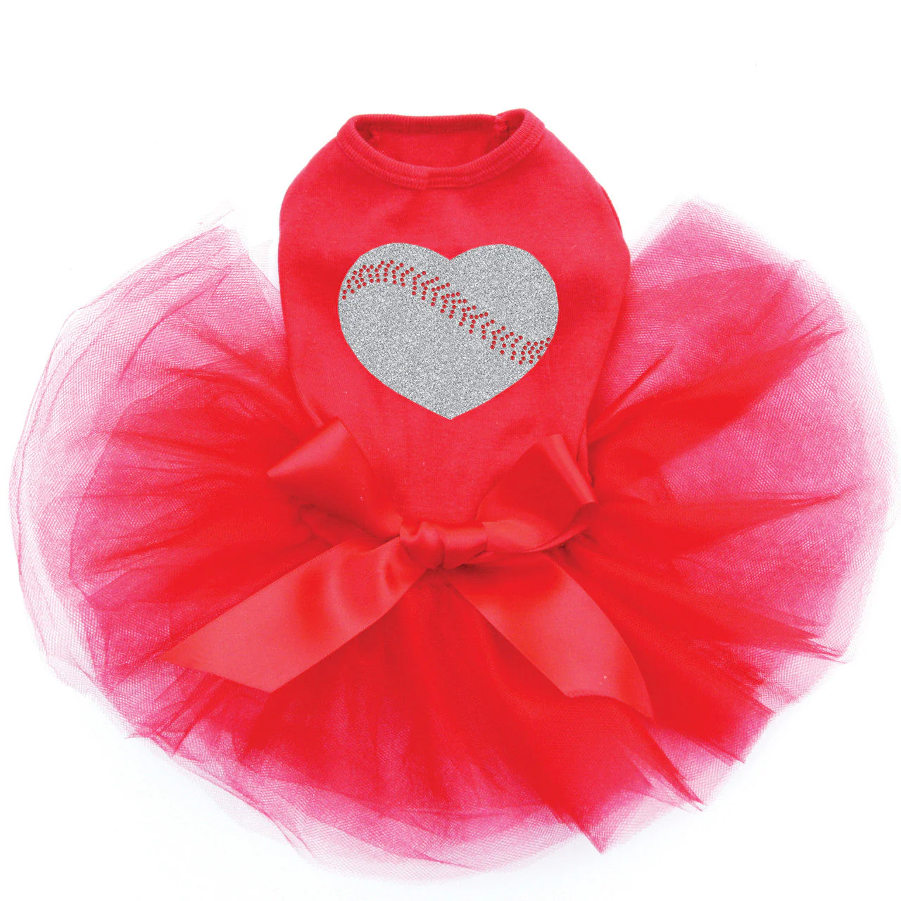 Baseball Heart - Custom Tutu - Image 2