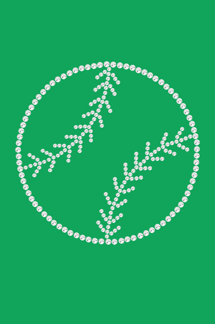 Baseball (Rhinestone Outline) - Bandana - Image 10