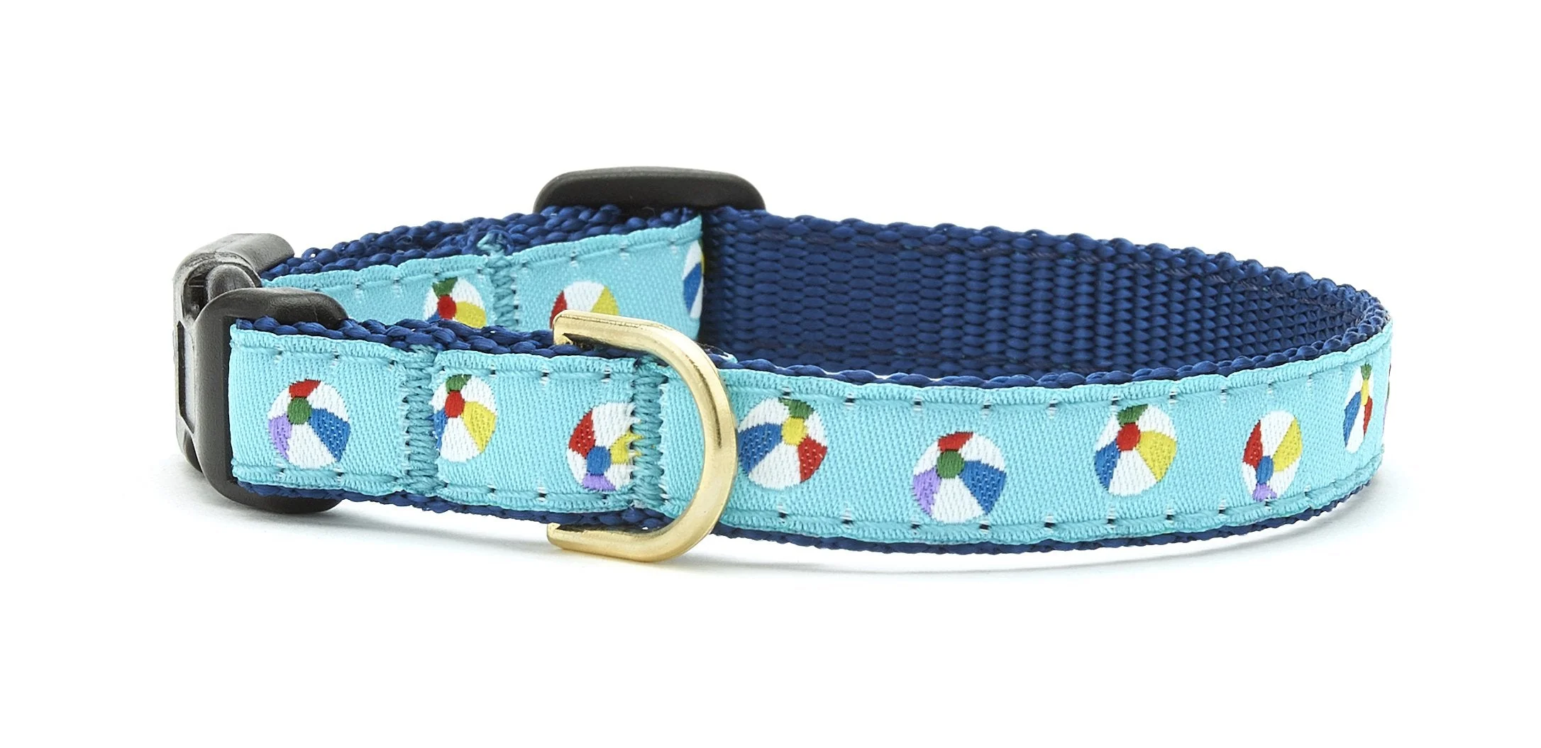 Up Country Beach Balls Made in USA Dog Collar