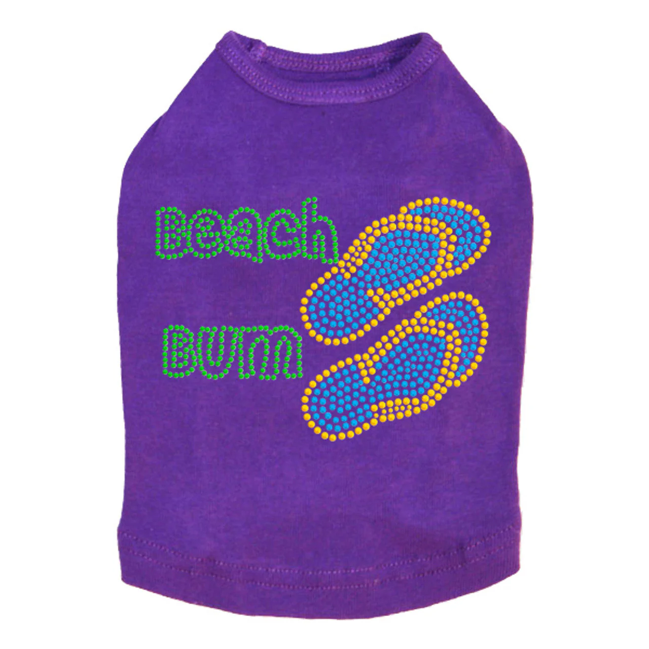 Beach Bum with Flip Flops - Dog Tank - Image 8