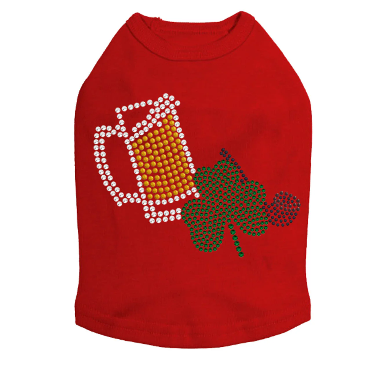 Beer Mug, Clover, & Pipe - Dog Tank - Image 8