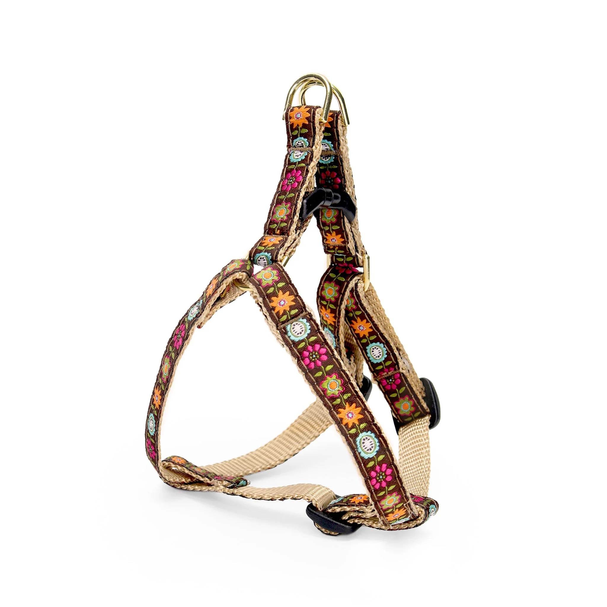 Up Country Bella Floral Dog Adjustable Dog Harness
