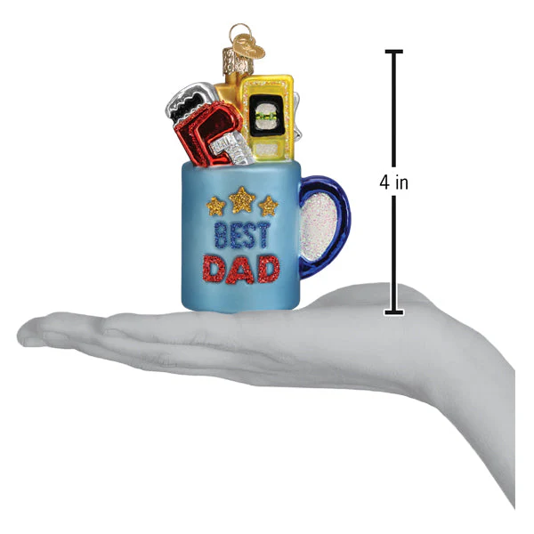 Best Dad Mug Ornament - Image 6