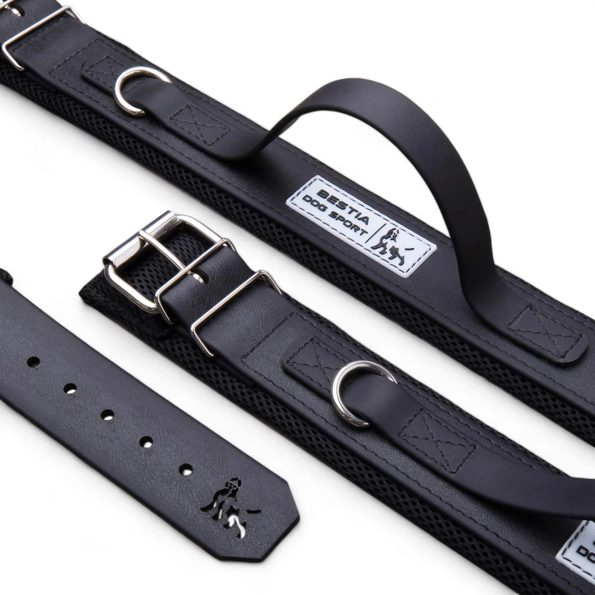 Bestia Dog Gear Stainless Steel Dog Collar