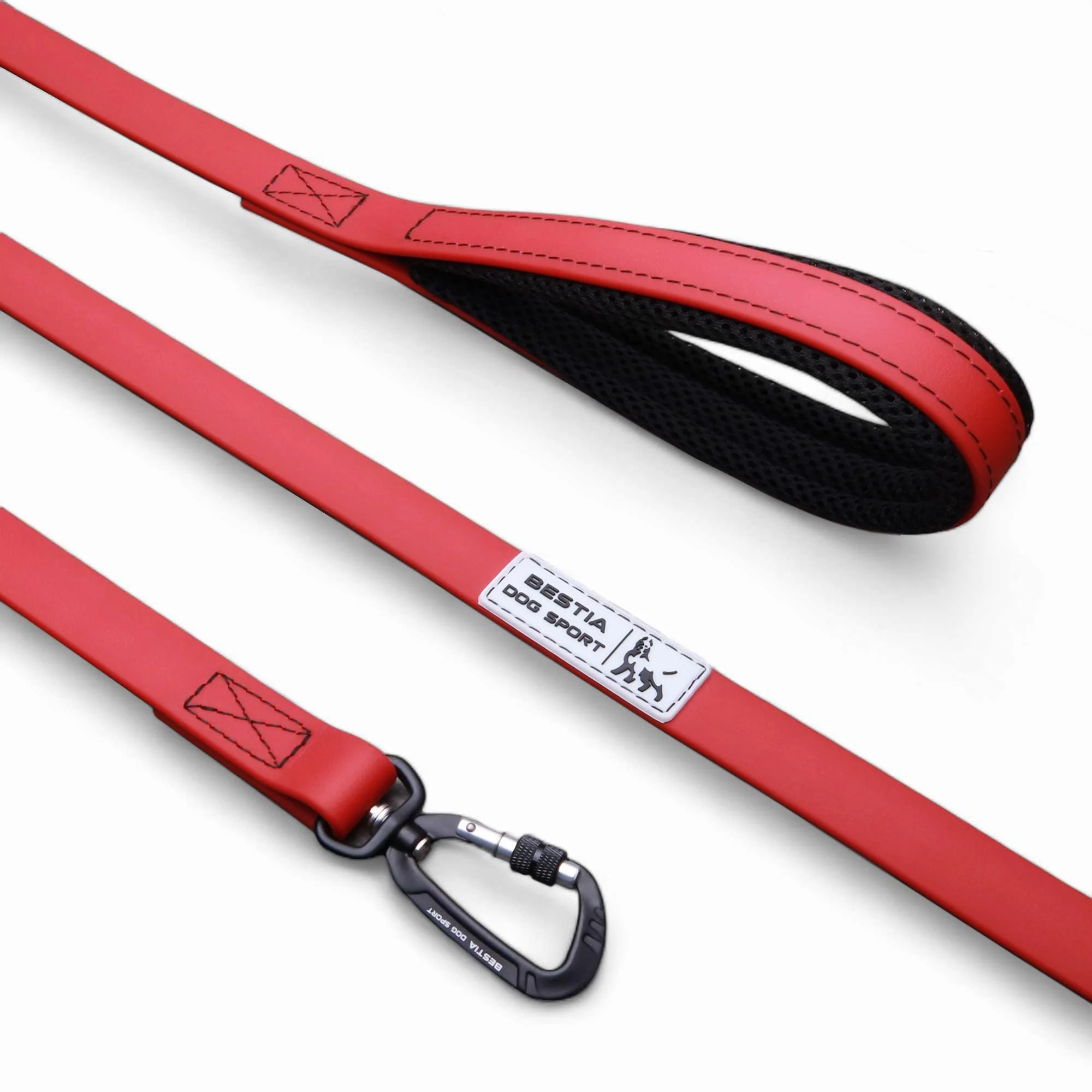 Bestia Dog Sport Nylon Dog Leash - Black - Image 8