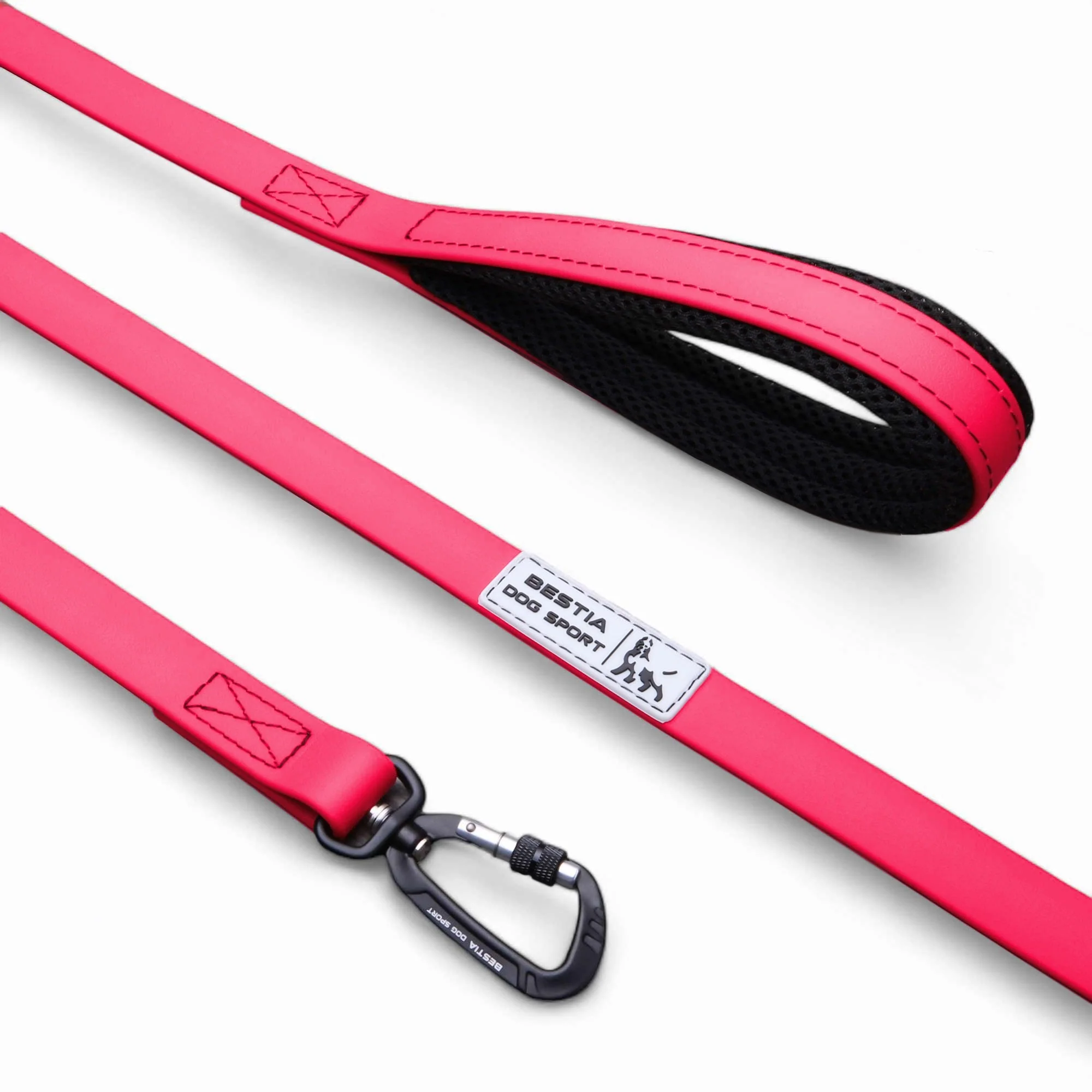 Bestia Dog Sport Nylon Dog Leash - Black - Image 9