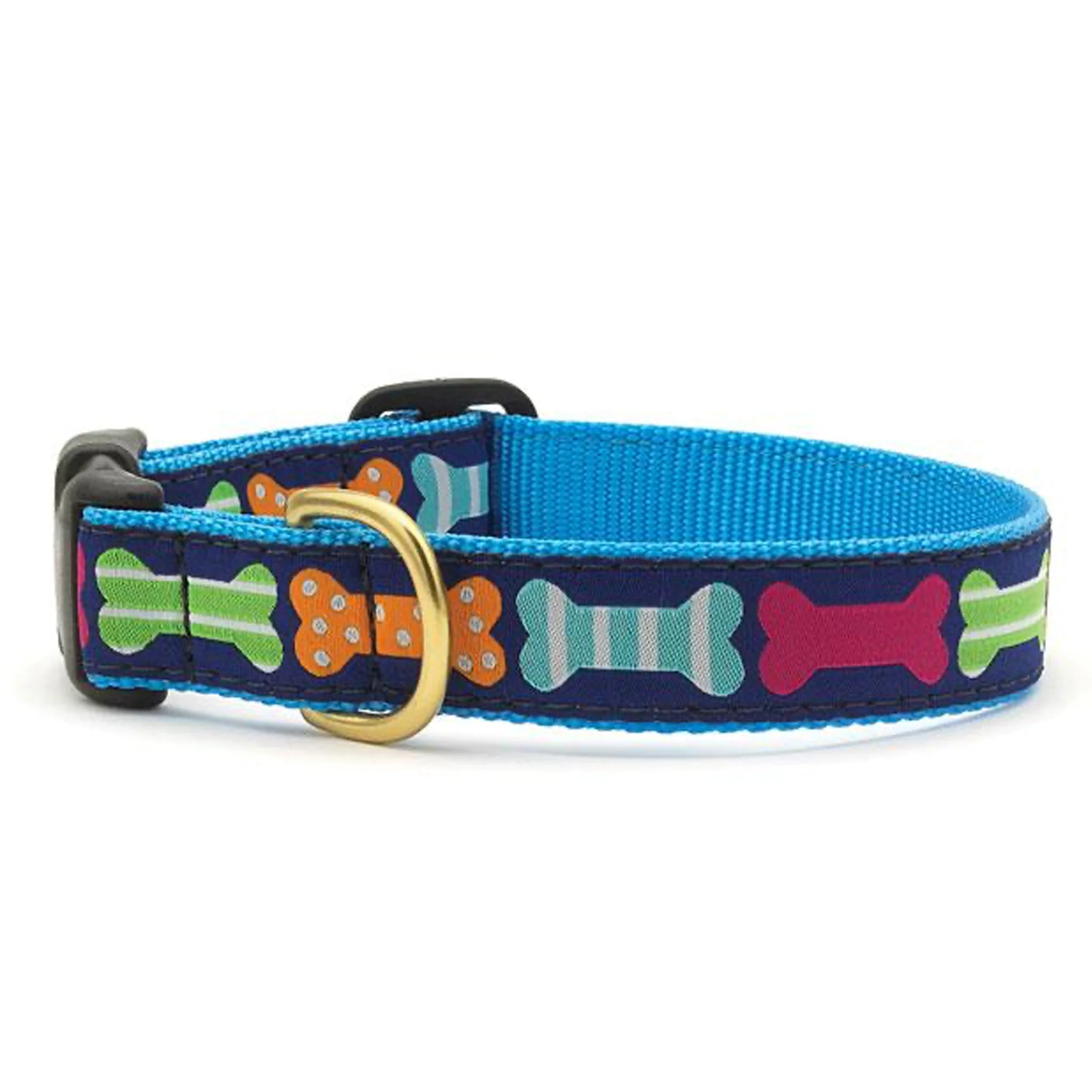 Up Country Big Bones Cast Brass Dog Collar
