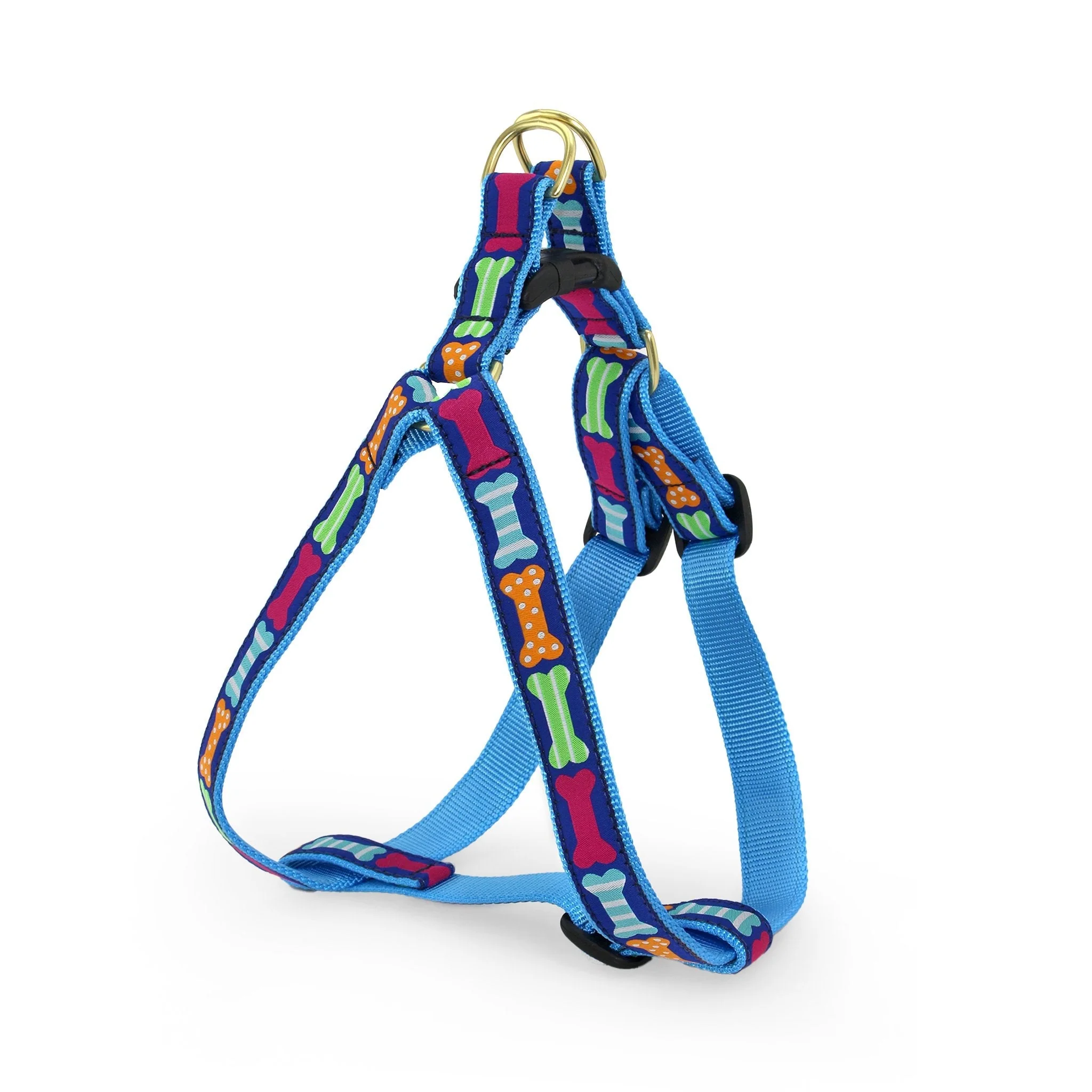 Up Country Big Bones Dog Cast Brass Dog Harness
