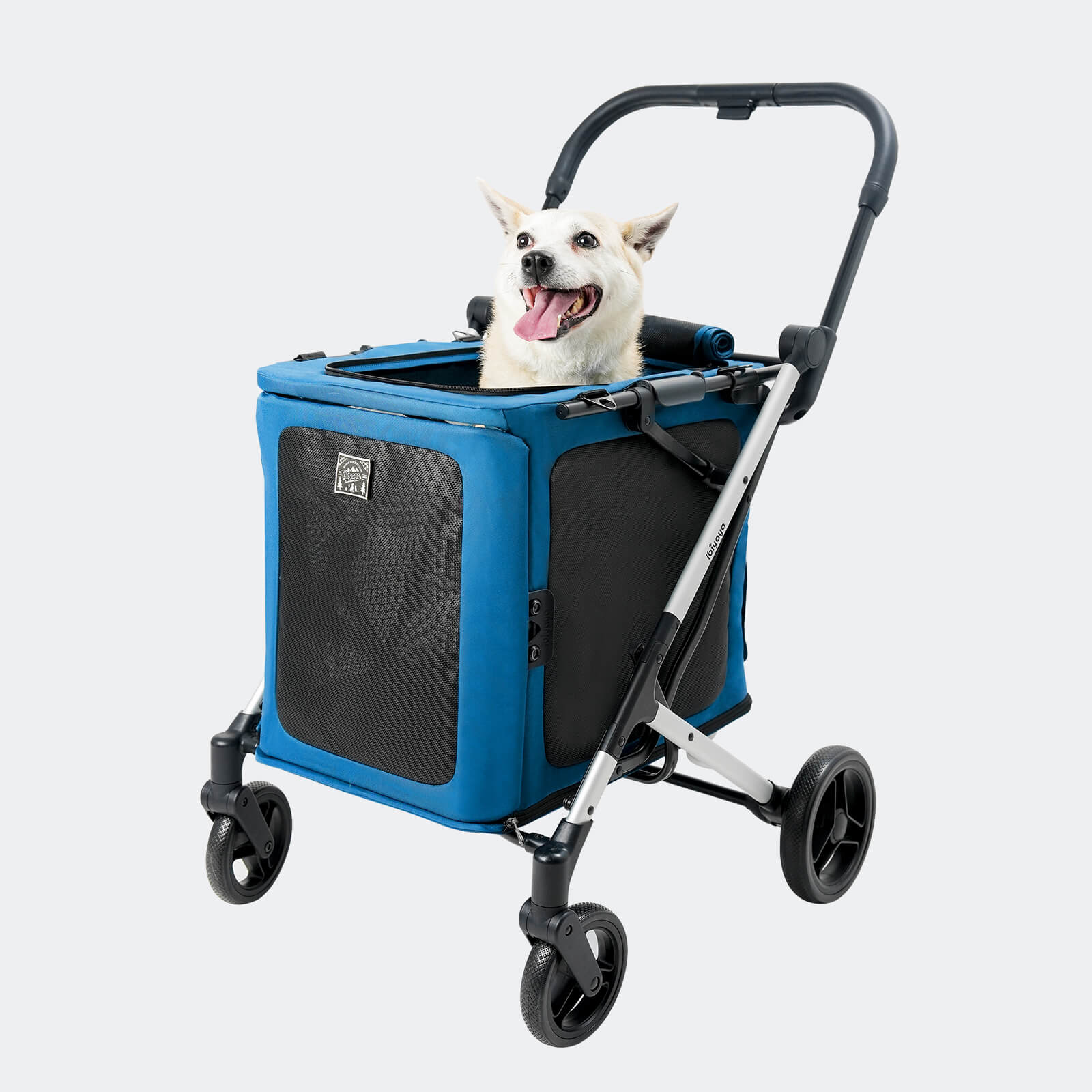 BigBuddy Pet Stroller and Soft Crate Combo, 2-in-1 Pet Wagon - Image 12