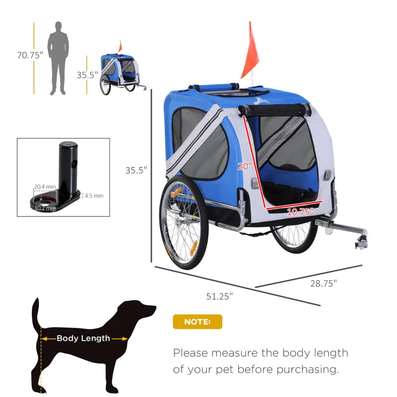 Bike Trailer Cargo Cart for Dogs and Pets - Image 39