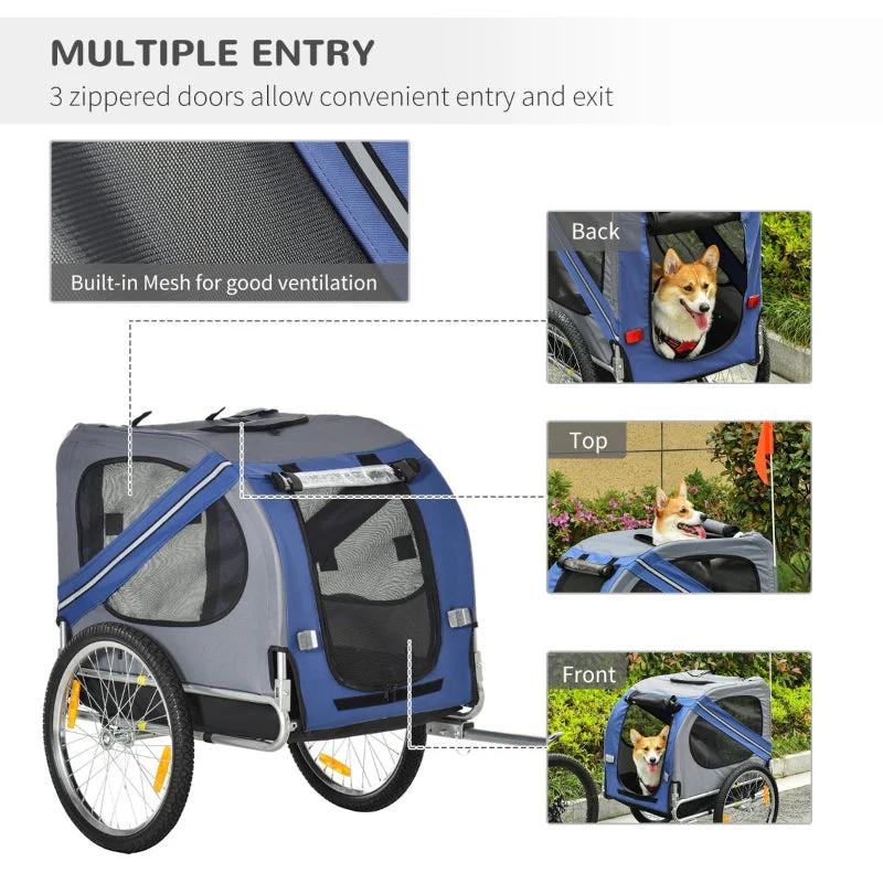 Bike Trailer Cargo Cart for Dogs and Pets - Image 7