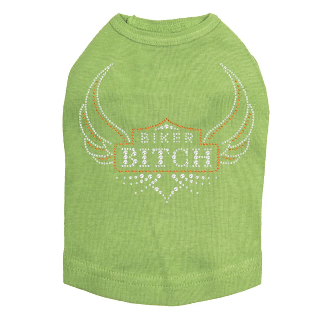 Biker Bitch - Dog Tank - Image 14