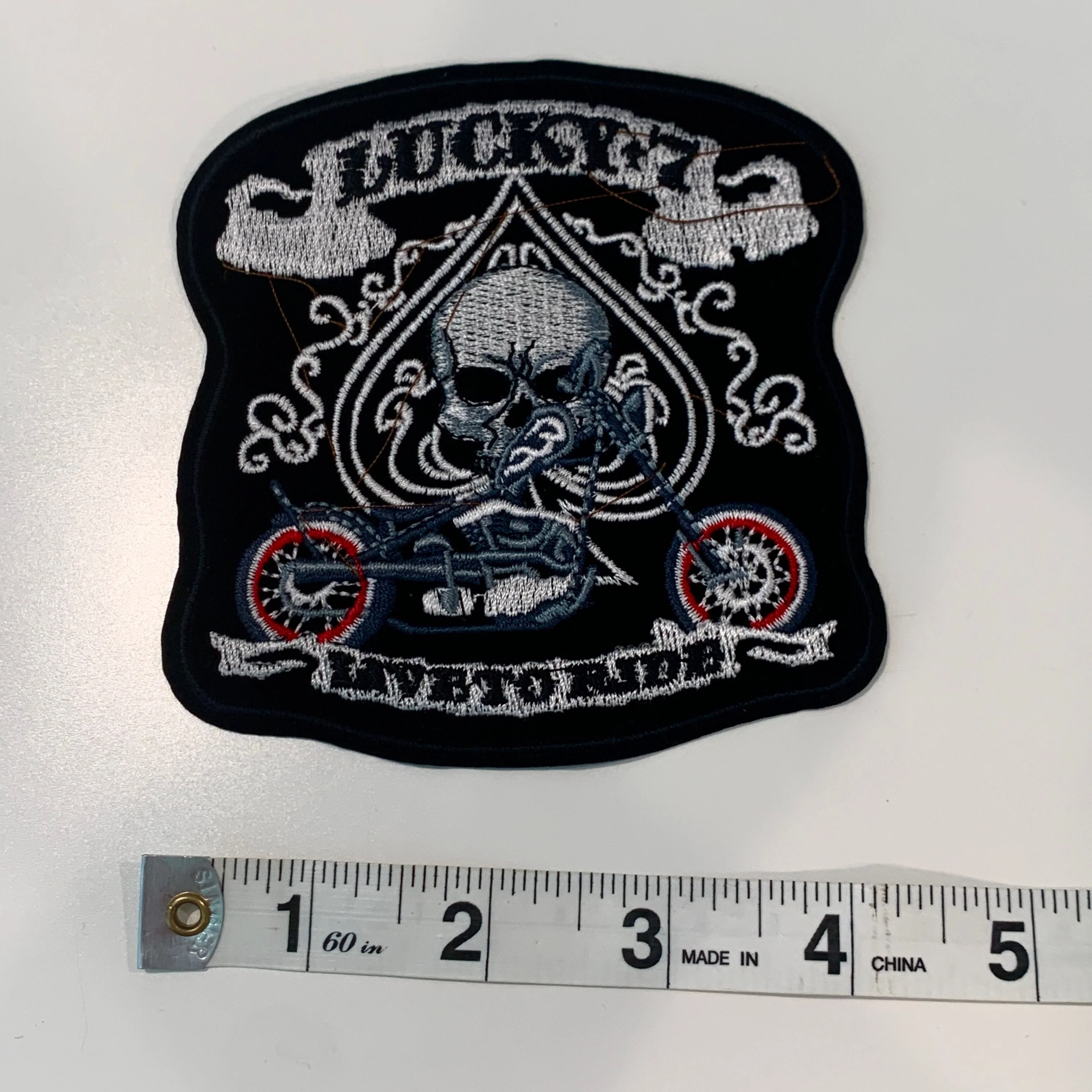 Biker Patch (2 design options) - Image 2